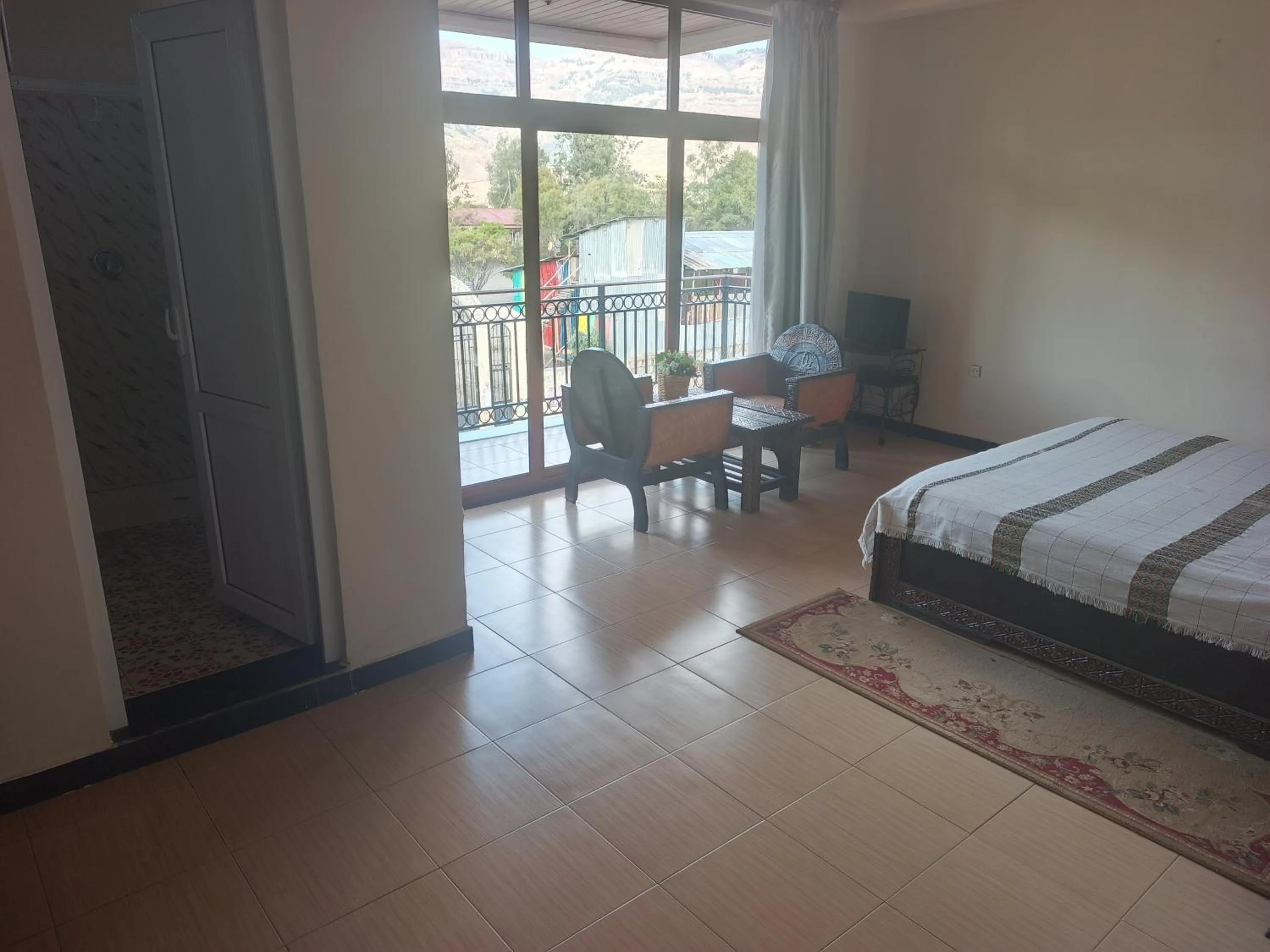 Bed in Honey Land Hotel Lalibela