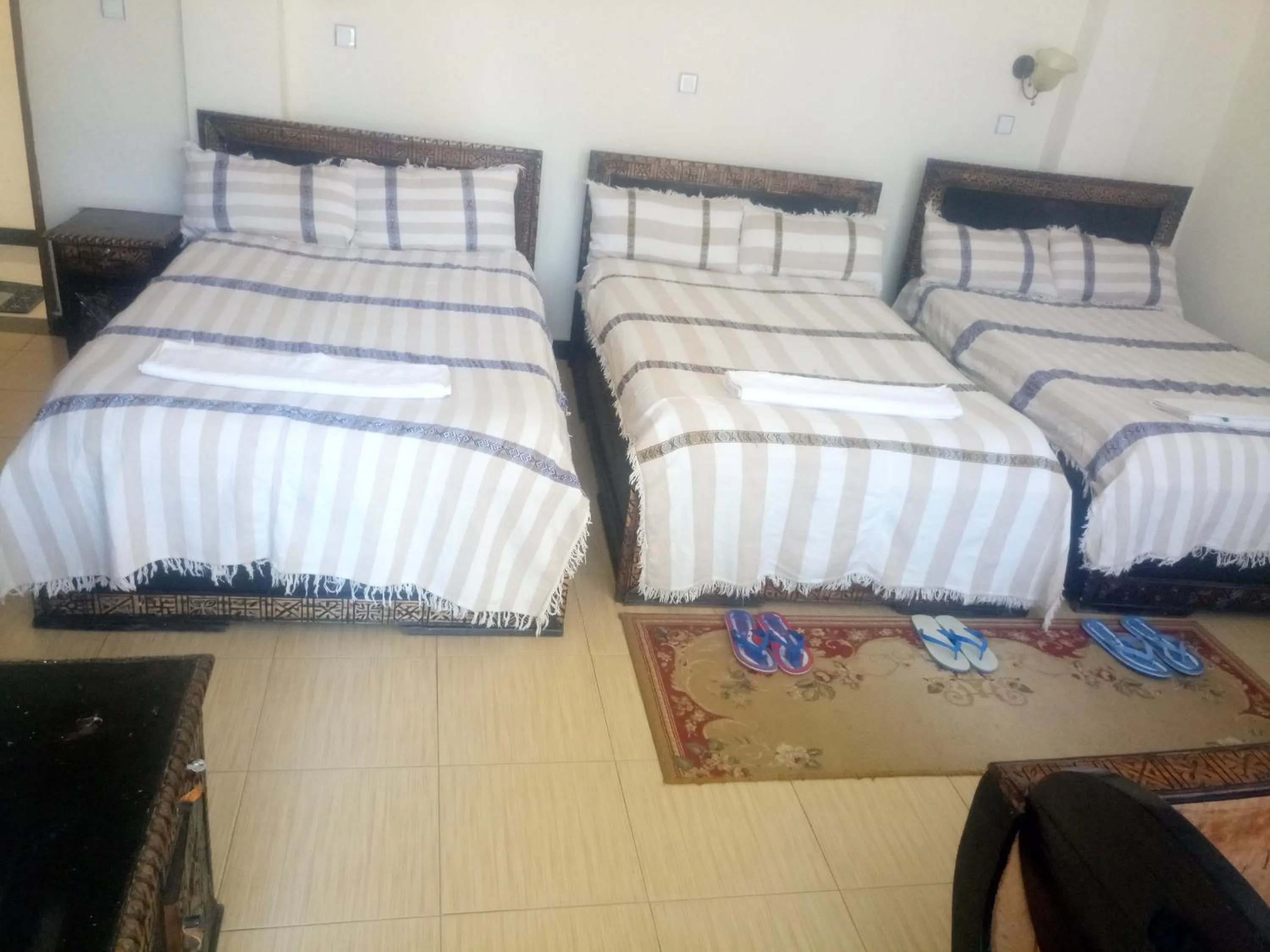 Bed in Honey Land Hotel Lalibela