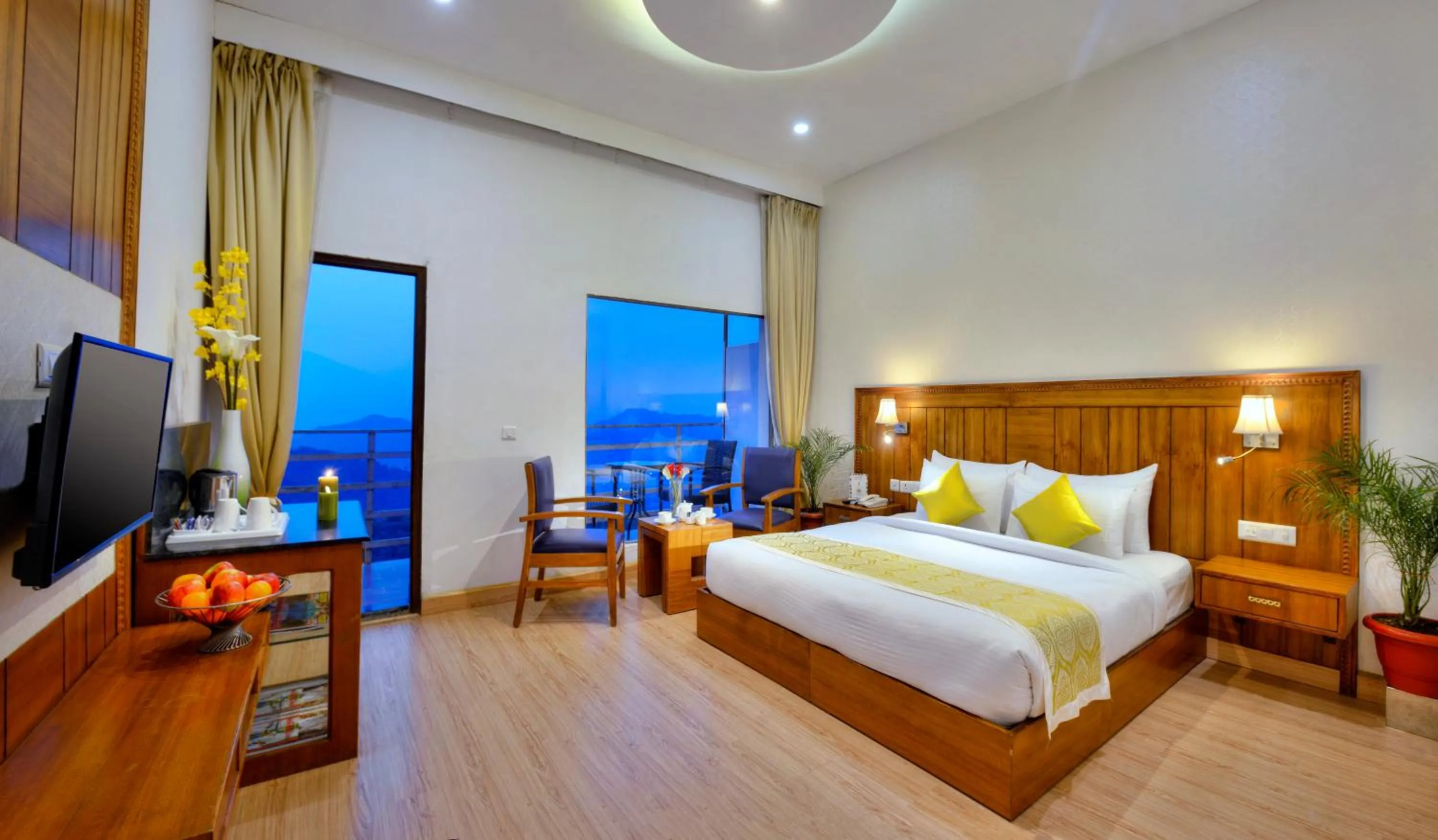 TV and multimedia, Bed in TreeHouse Chail Villas