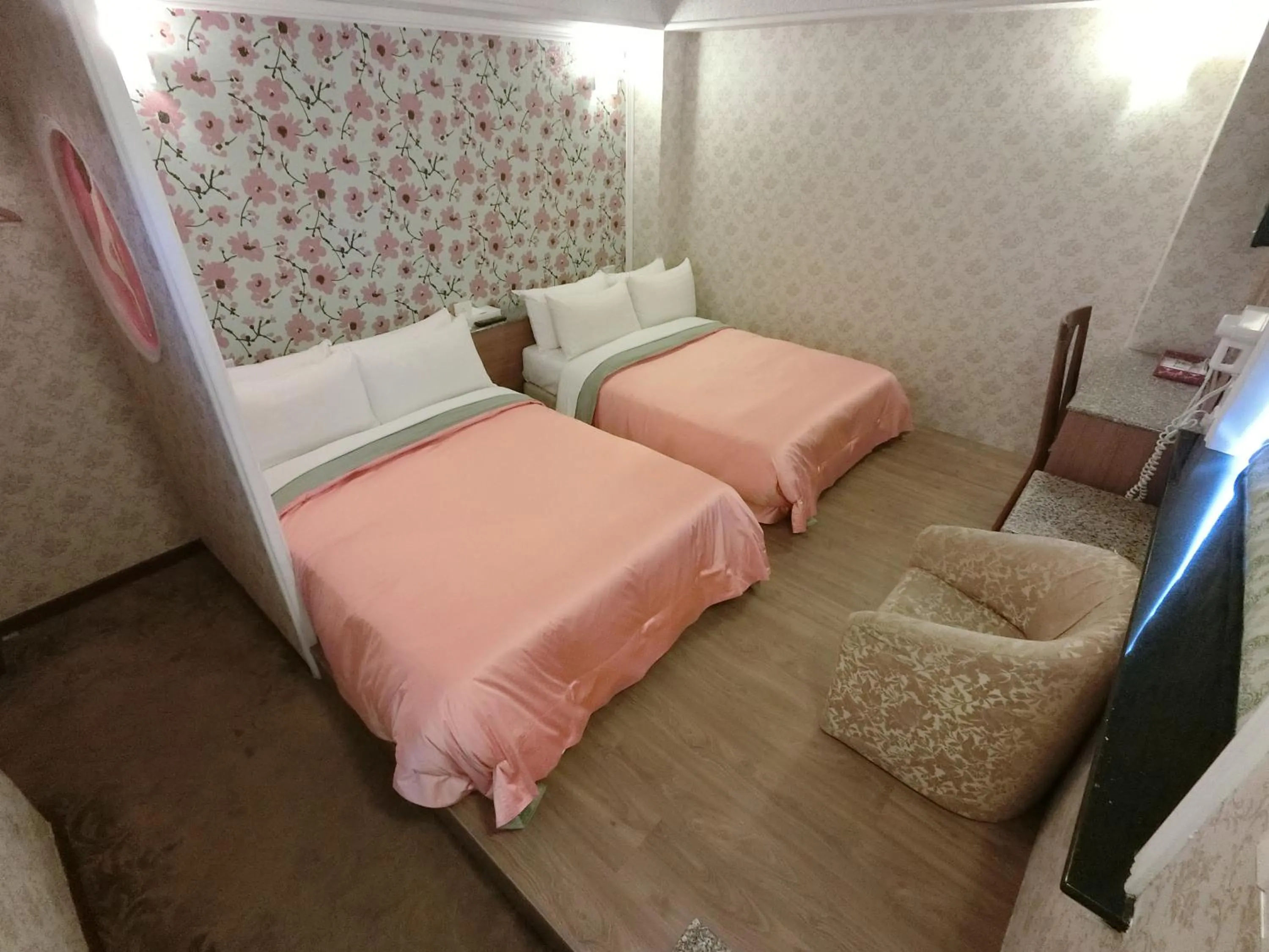 Photo of the whole room, Bed in Nice Hotel