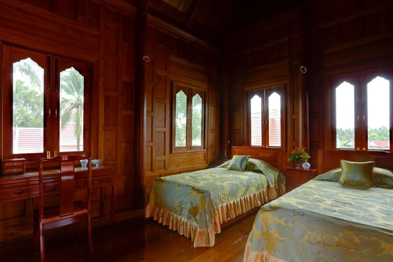 Bed in RK Riverside Resort & Spa (Reon Kruewal)