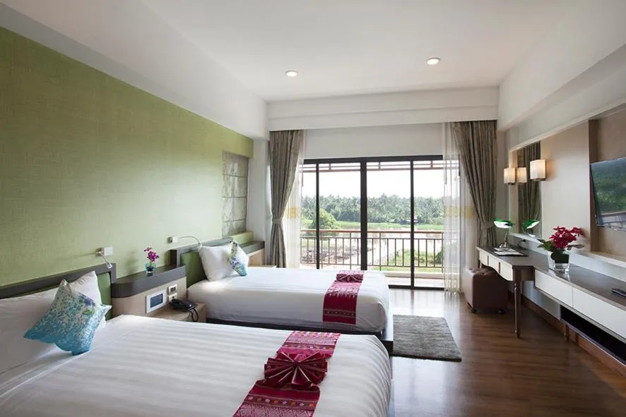 Bed in RK Riverside Resort & Spa (Reon Kruewal)