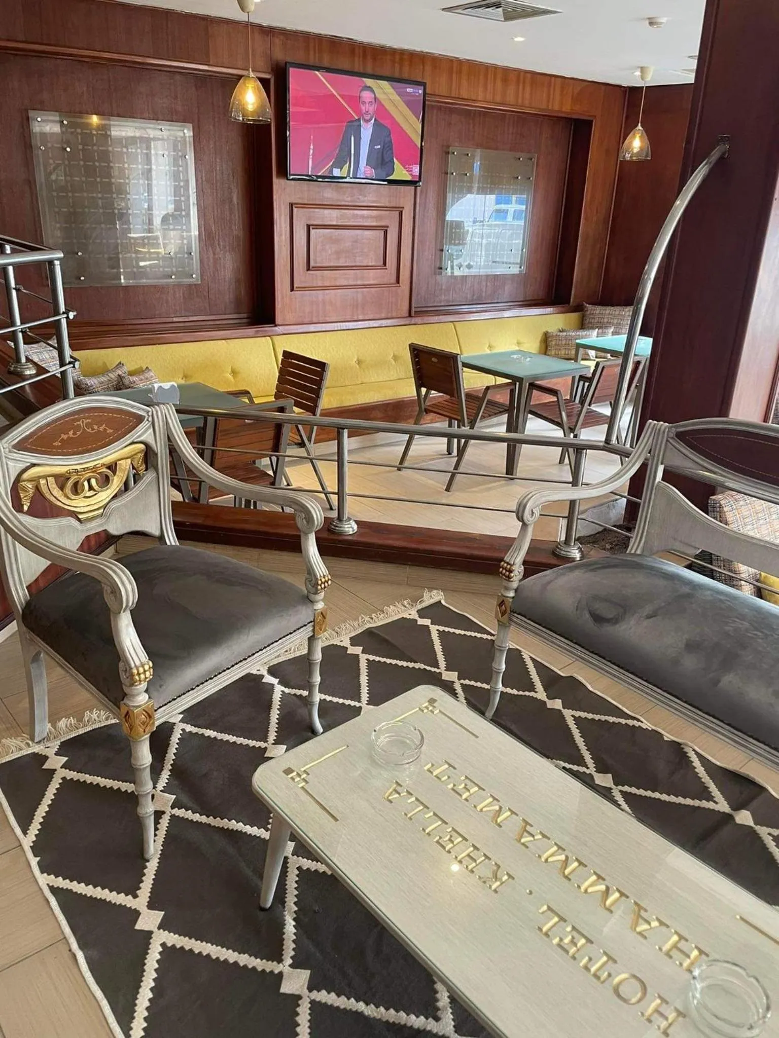 Lounge or bar in Hotel Khella