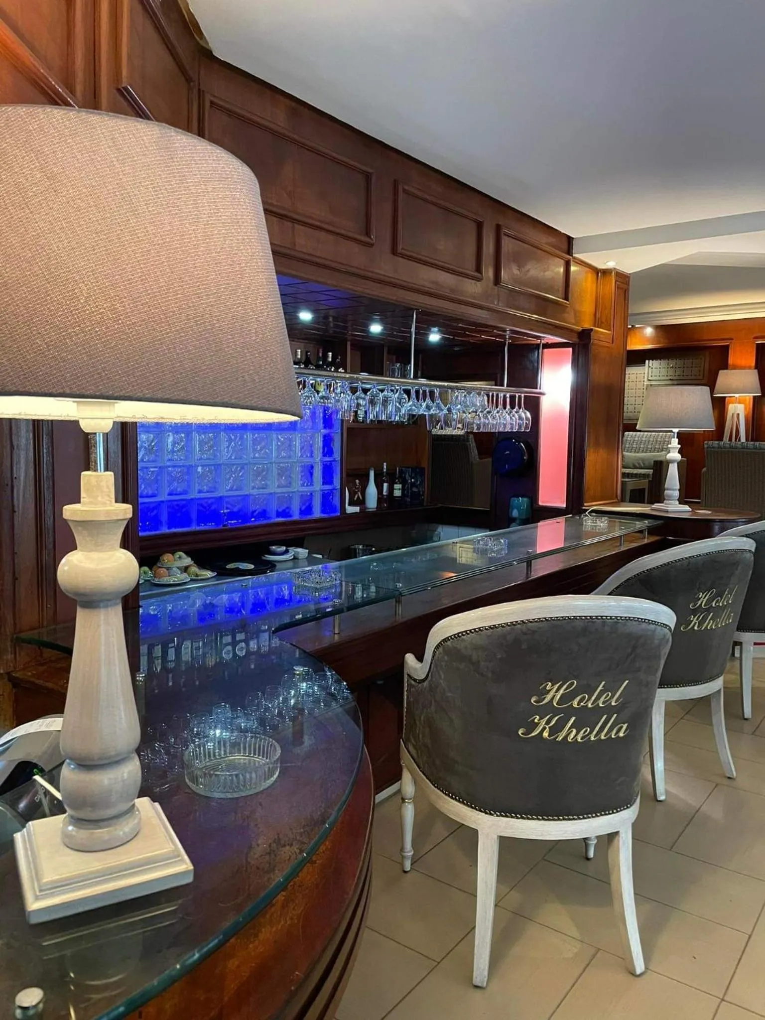 Lounge or bar in Hotel Khella