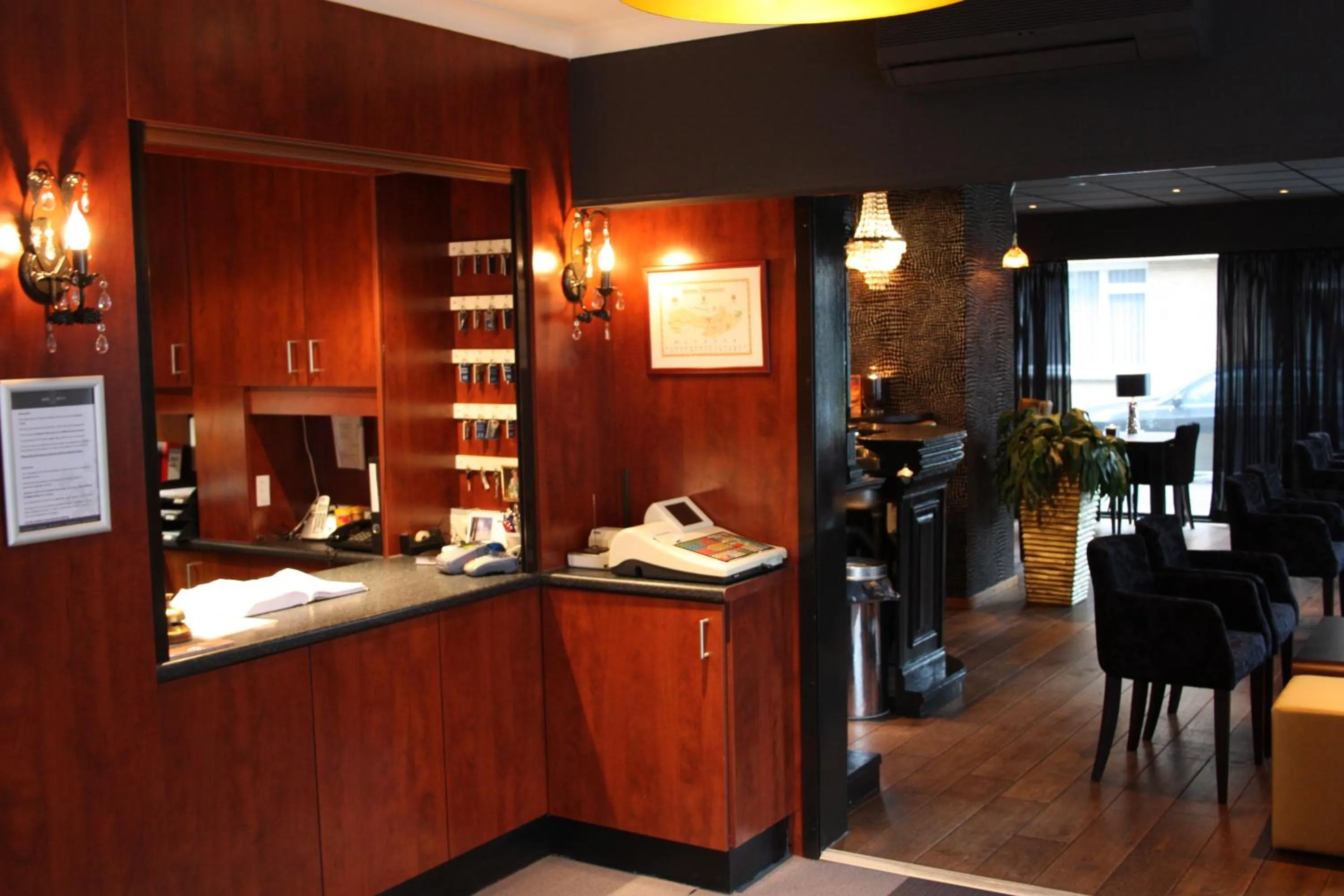 Lobby or reception in Hotel Royal Zelzate