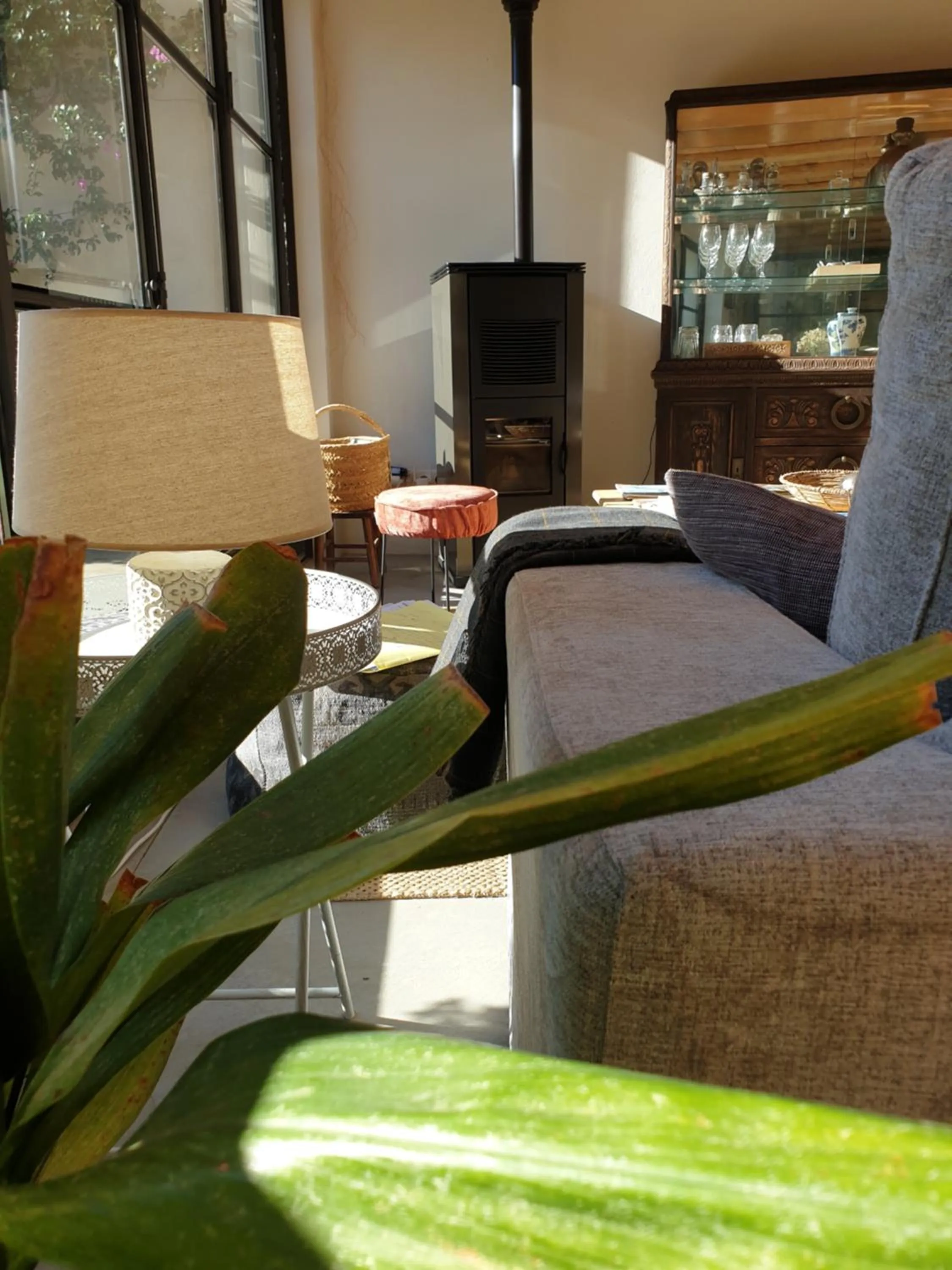 Communal lounge/ TV room in Mas Ferran Adults Only