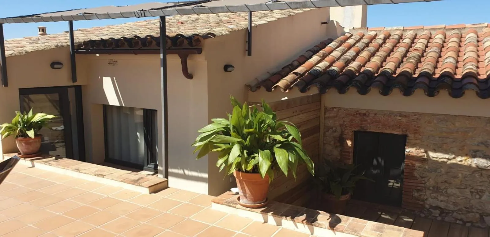 Balcony/Terrace in Mas Ferran Adults Only