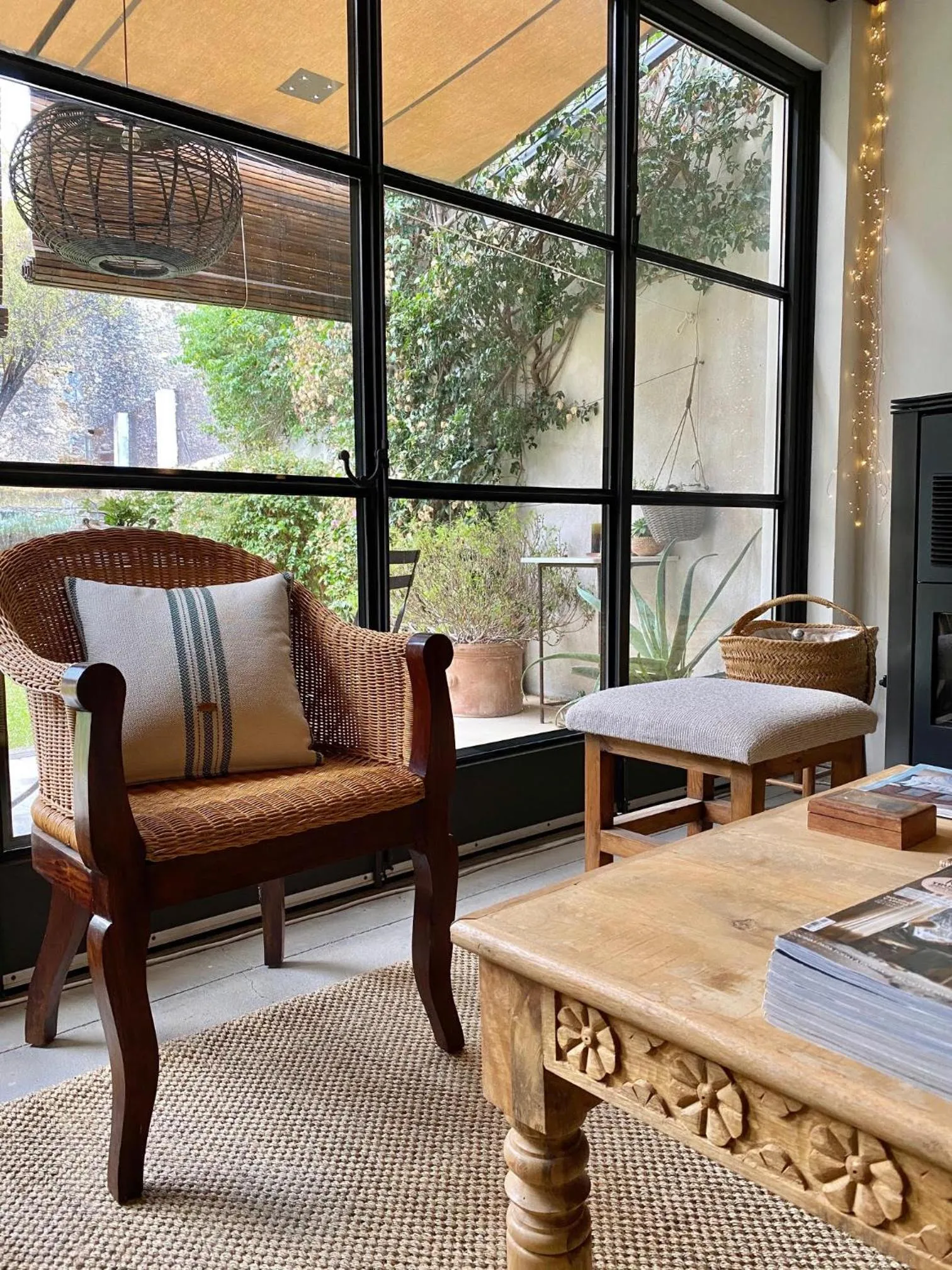 Seating area in Mas Ferran Adults Only