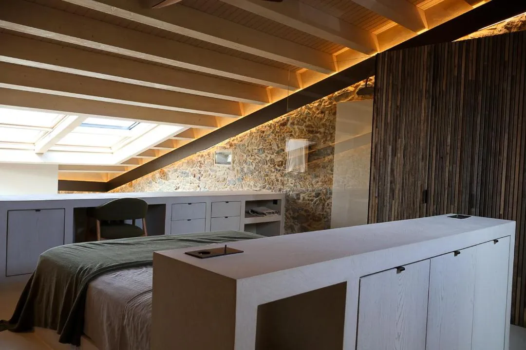 Bed in Mas Ferran Adults Only