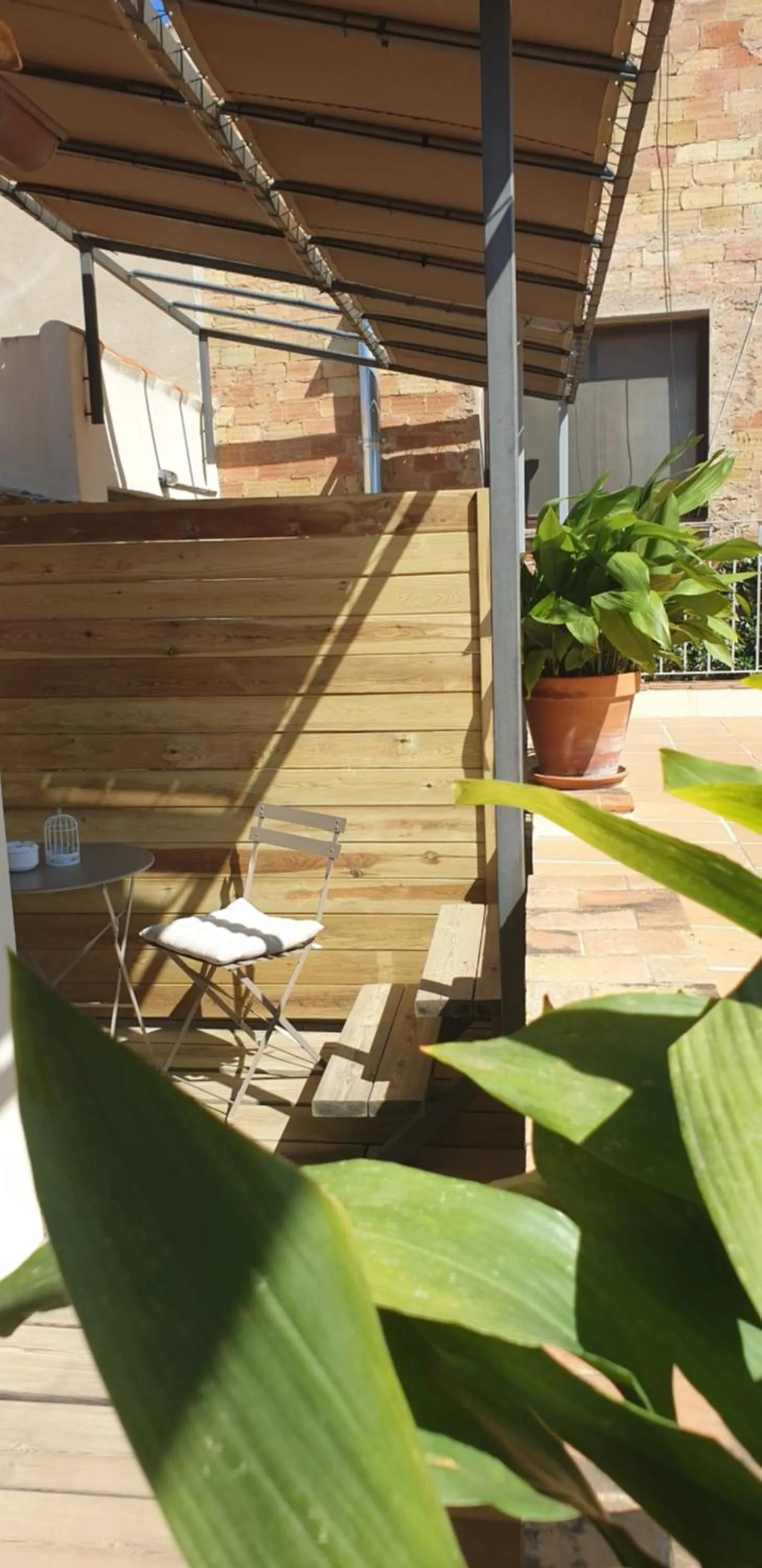 Balcony/Terrace in Mas Ferran Adults Only