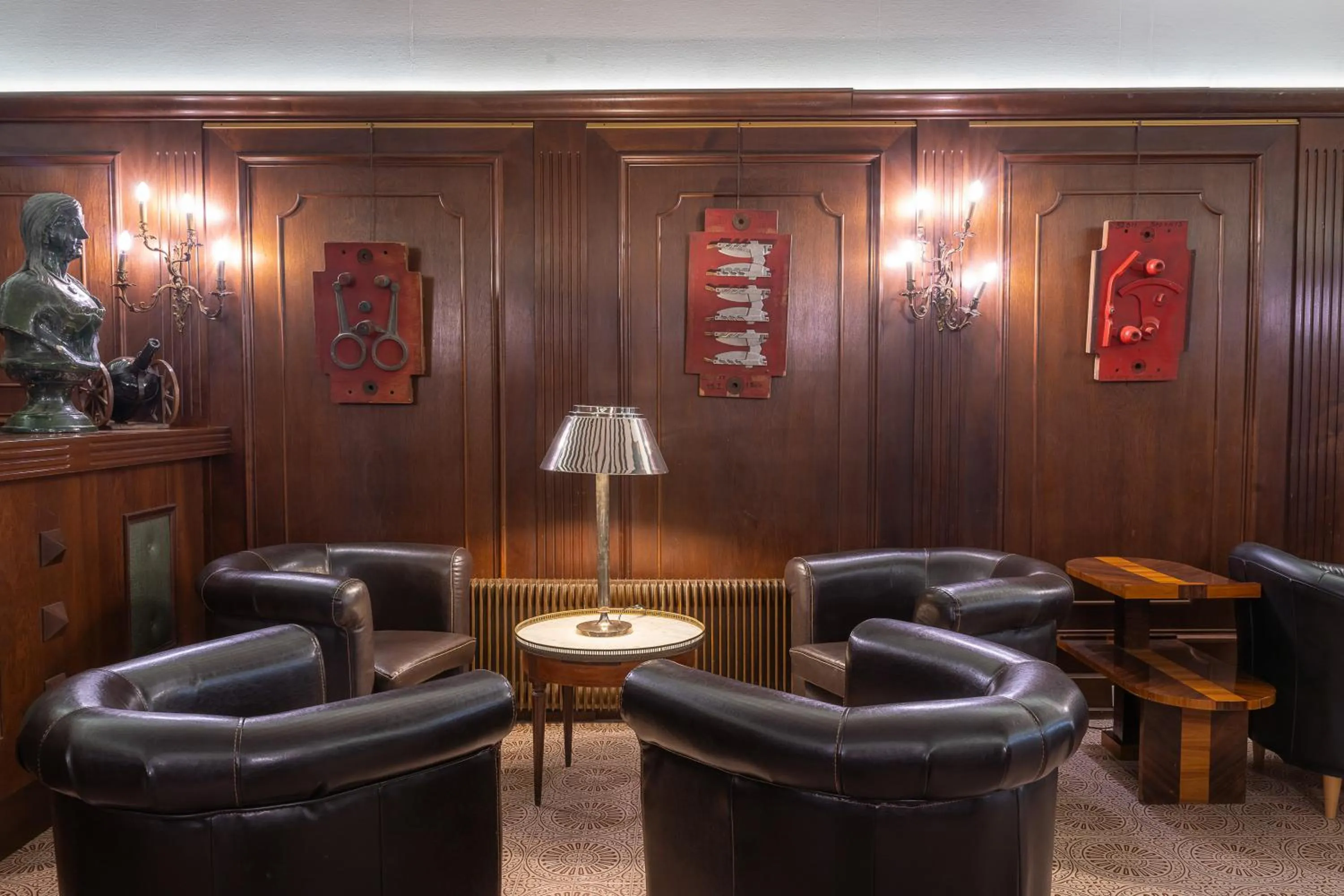 Living room in Hôtel du Helder