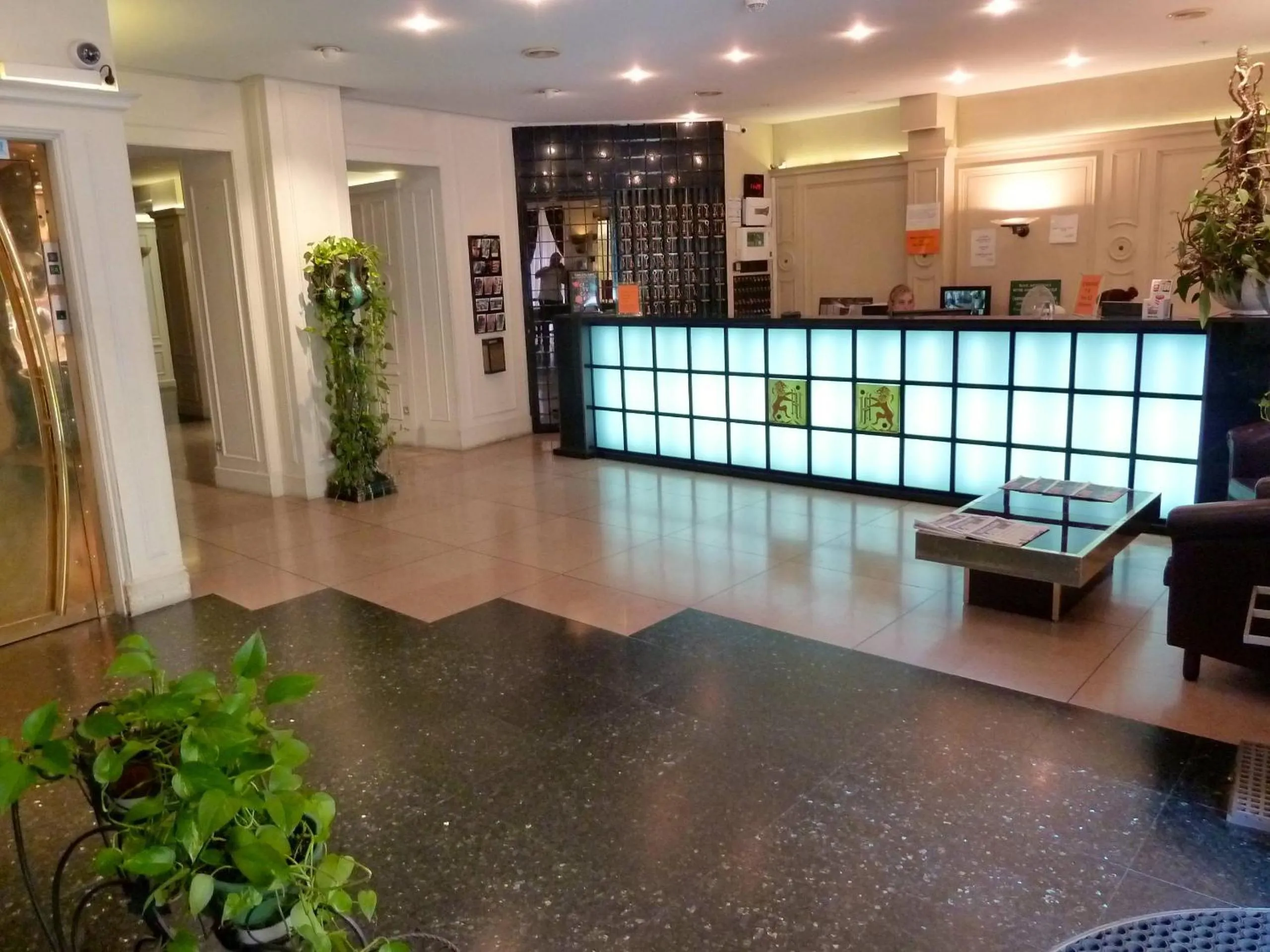 Lobby or reception in Hôtel du Helder