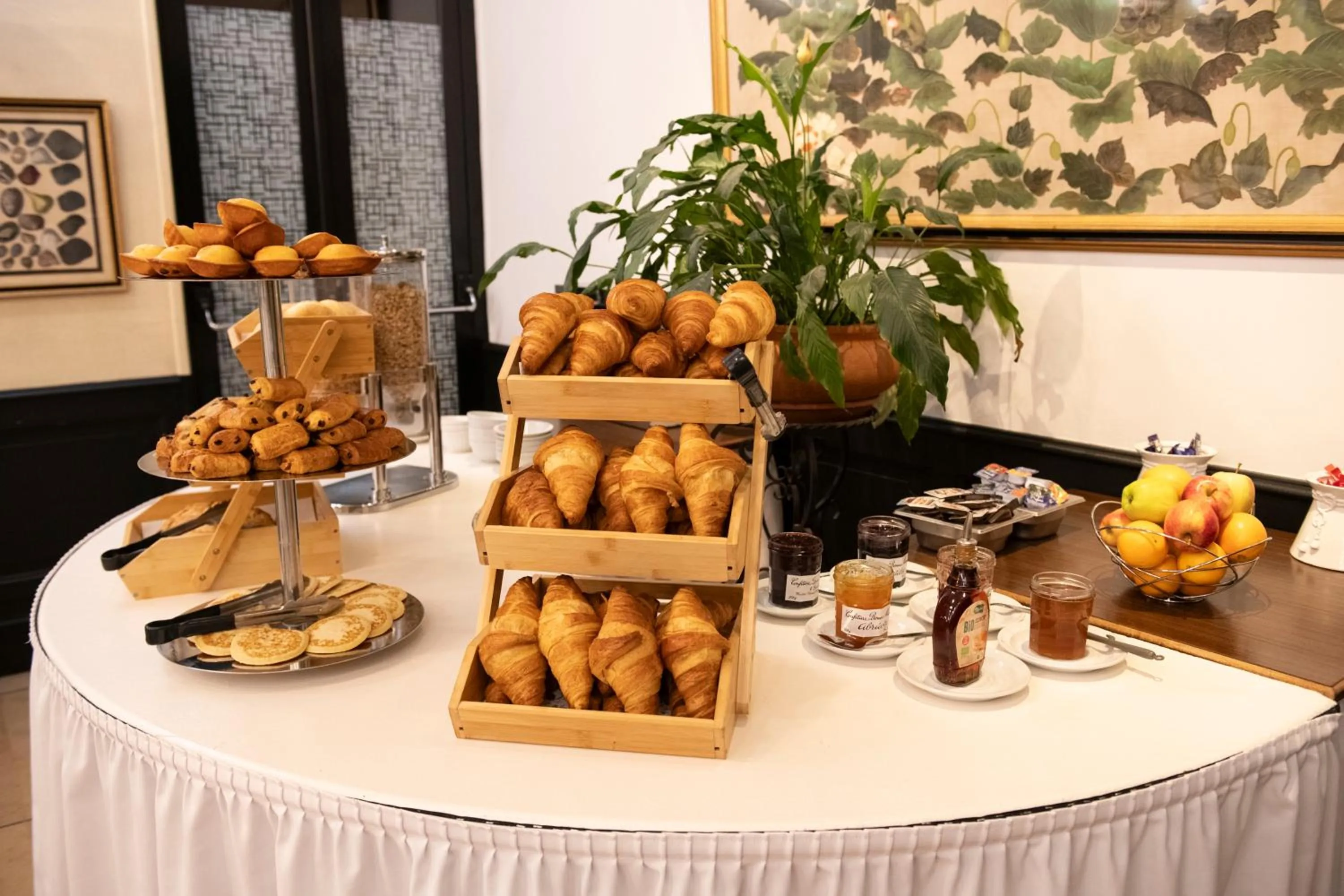 Food and drinks in Hôtel du Helder