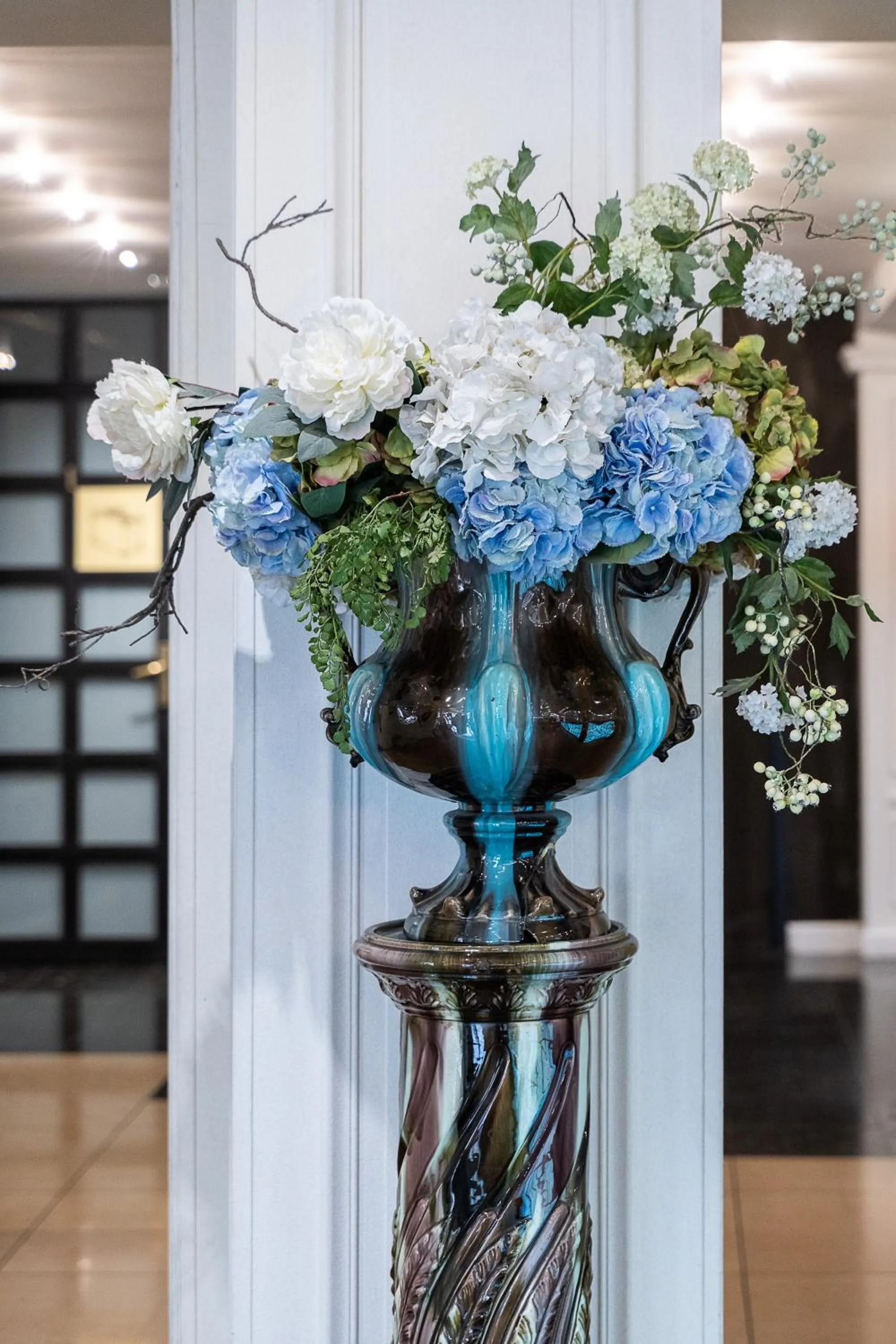 Decorative detail in Hôtel du Helder