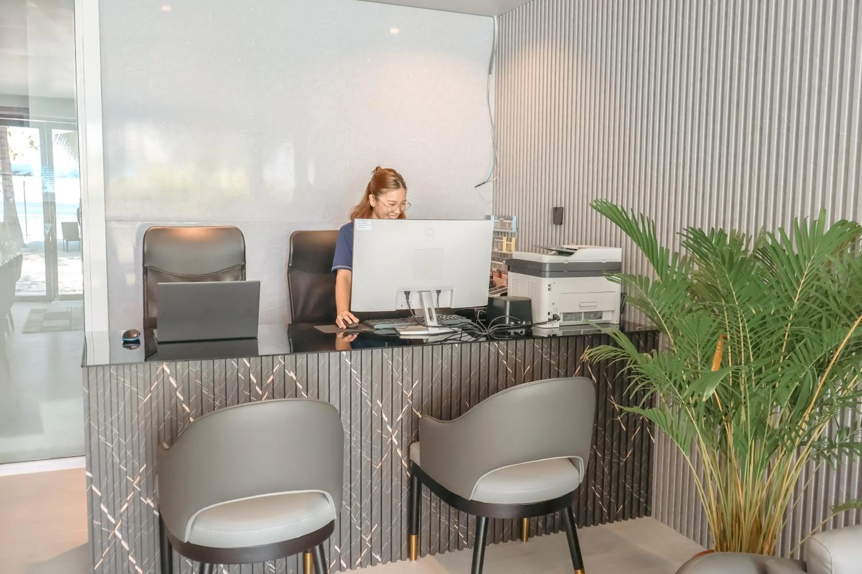 Lobby or reception in Starry Beach Inn