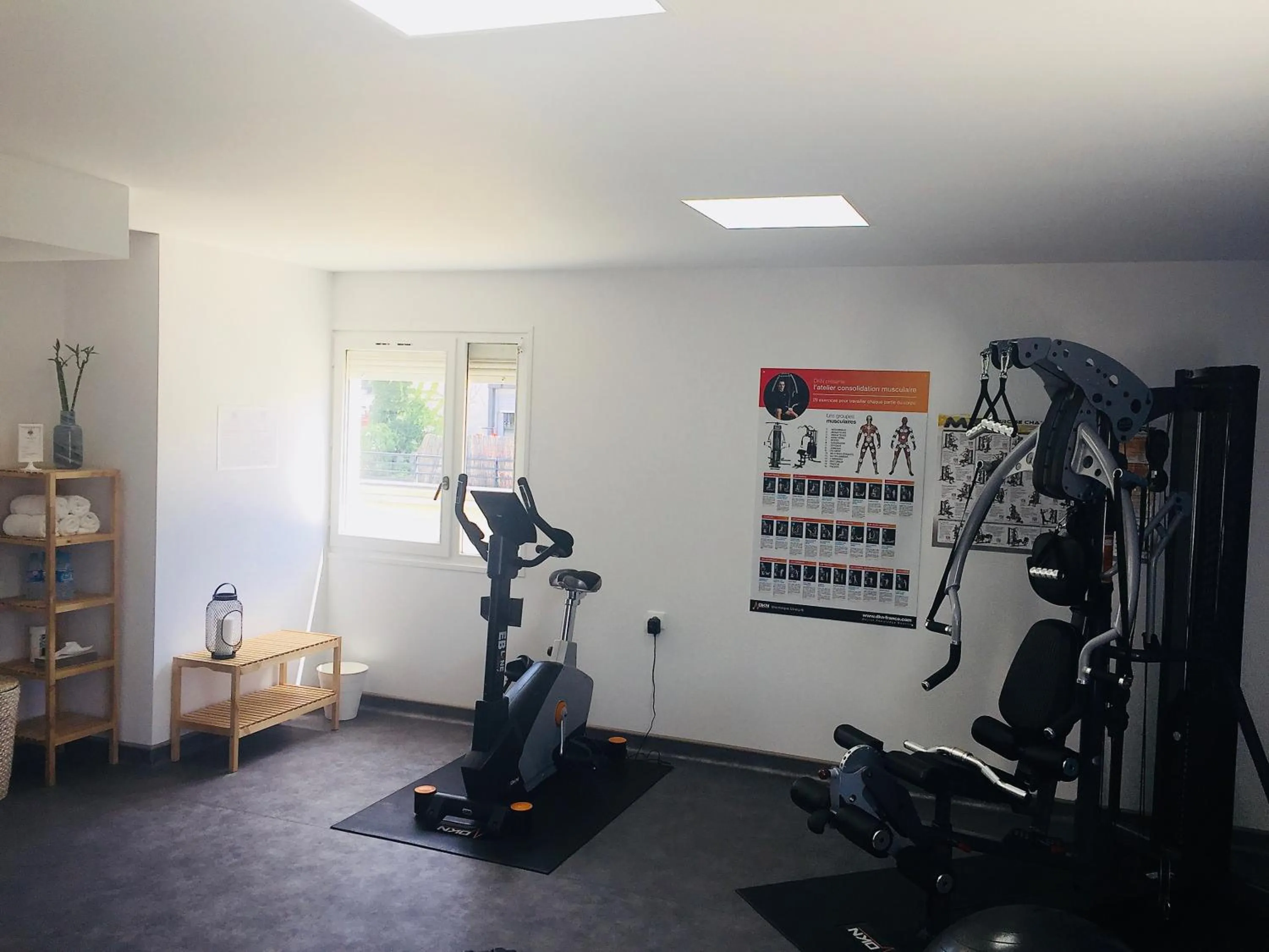 Fitness centre/facilities in Hôtel Saphir Lyon