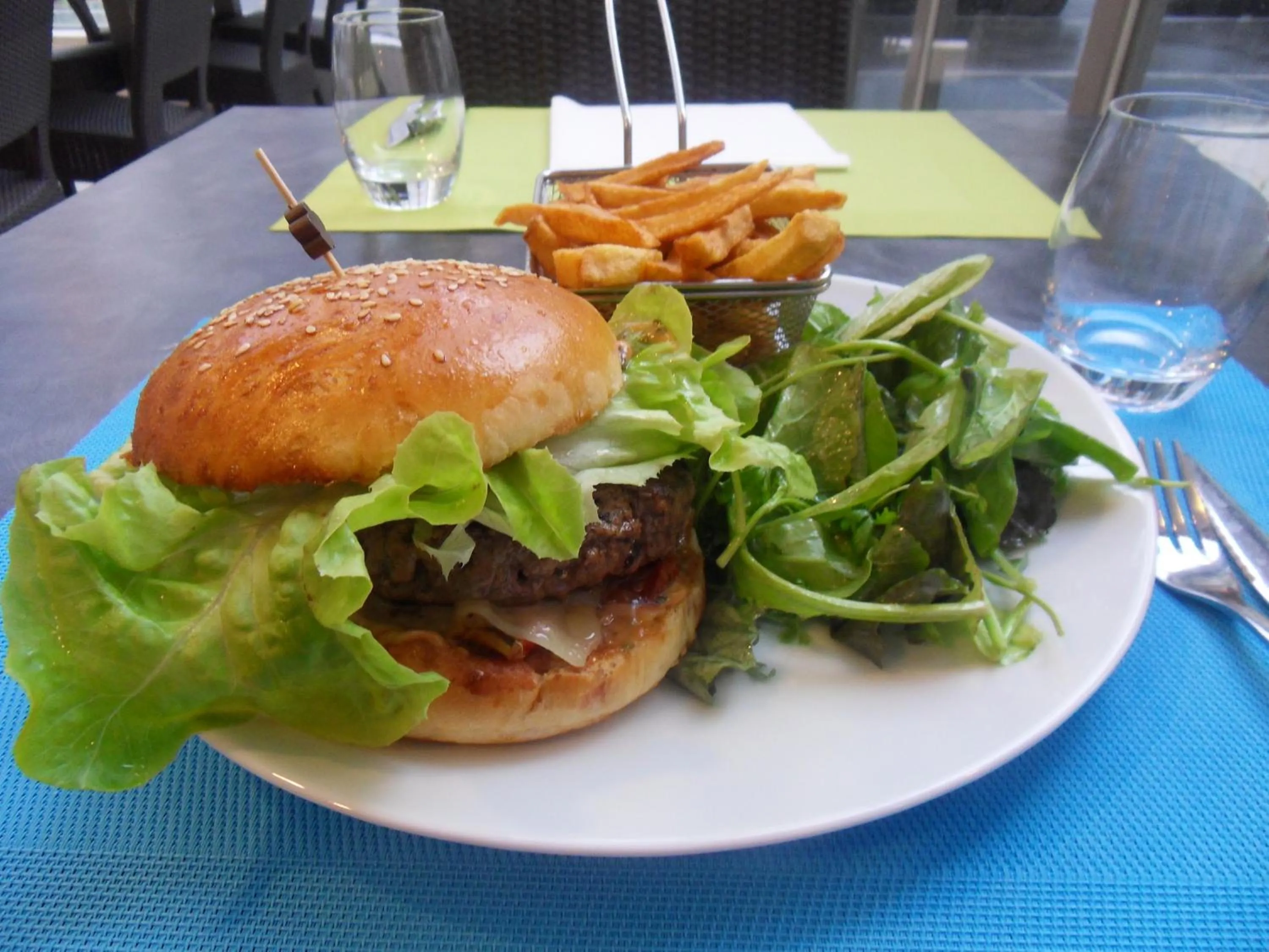 Food close-up in Hôtel Saphir Lyon