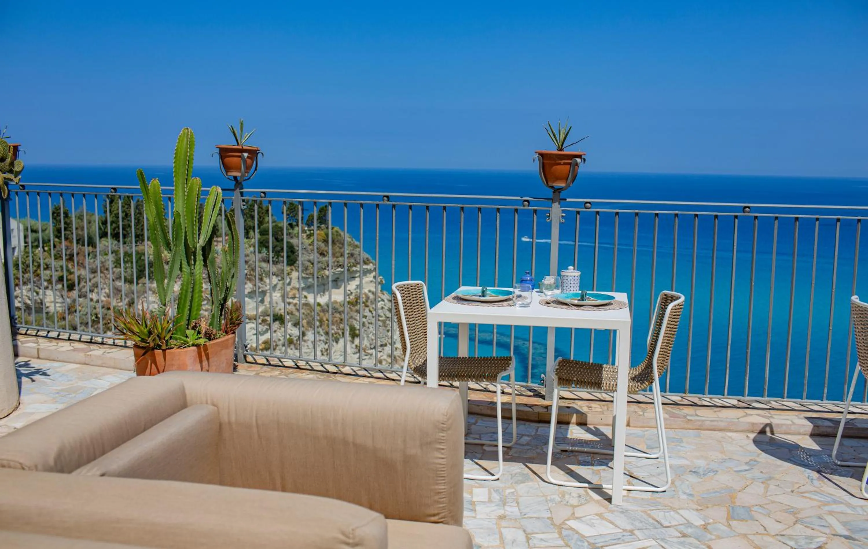 Balcony/Terrace in La Dolce Vita a Tropea