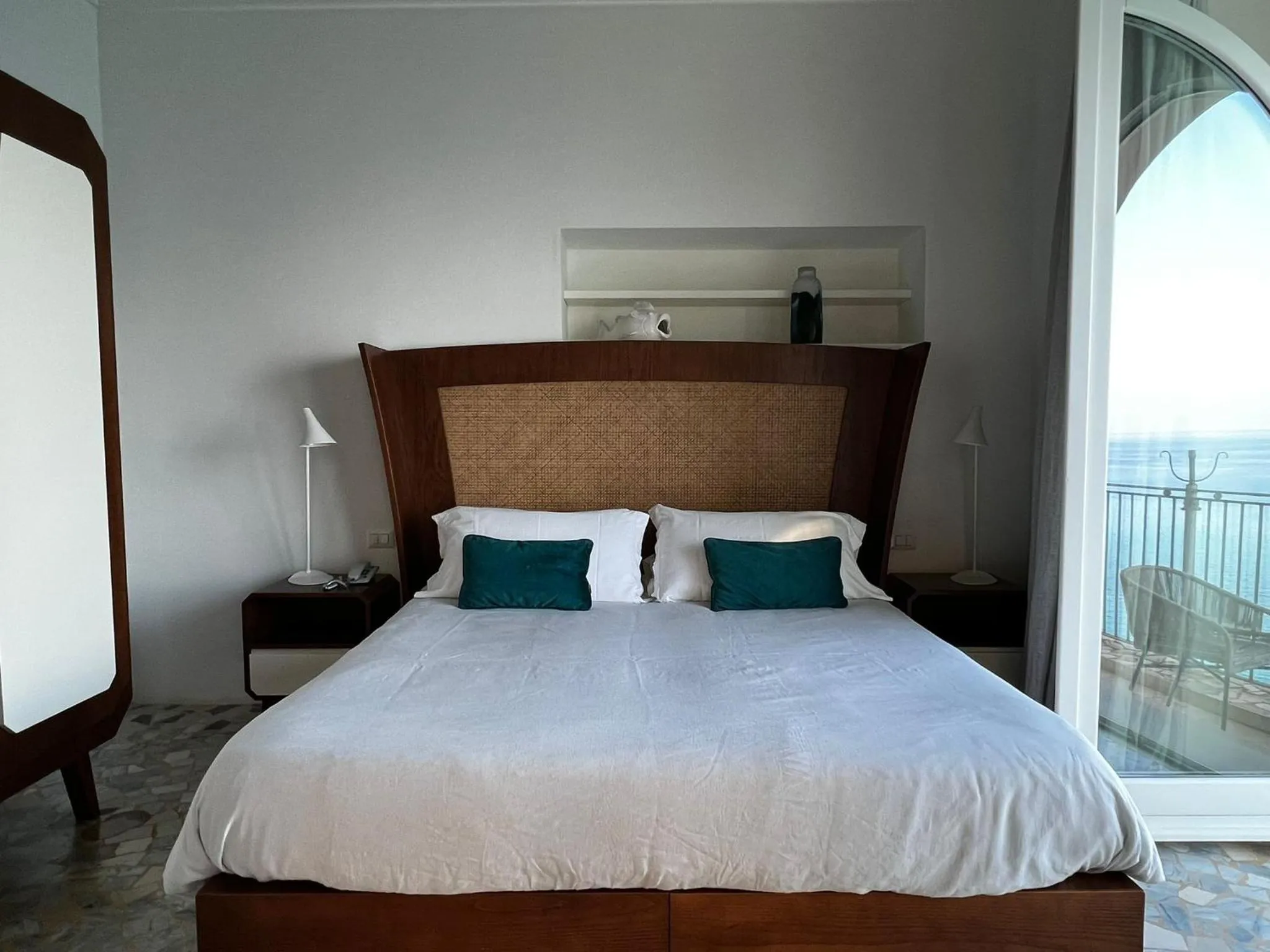 Balcony/Terrace, Bed in La Dolce Vita a Tropea