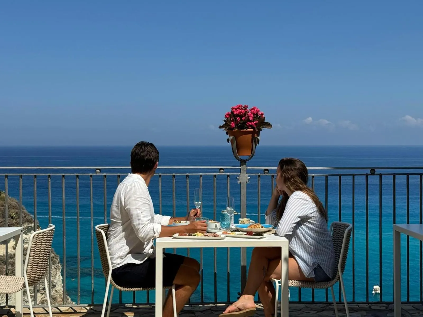 Balcony/Terrace in La Dolce Vita a Tropea