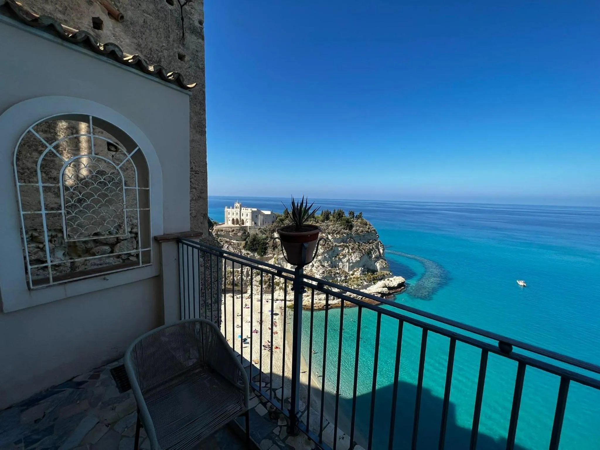 Balcony/Terrace in La Dolce Vita a Tropea