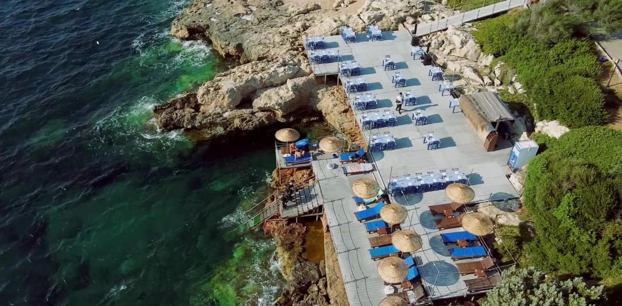 Bird's eye view in Maya Bistro Hotel & Beach