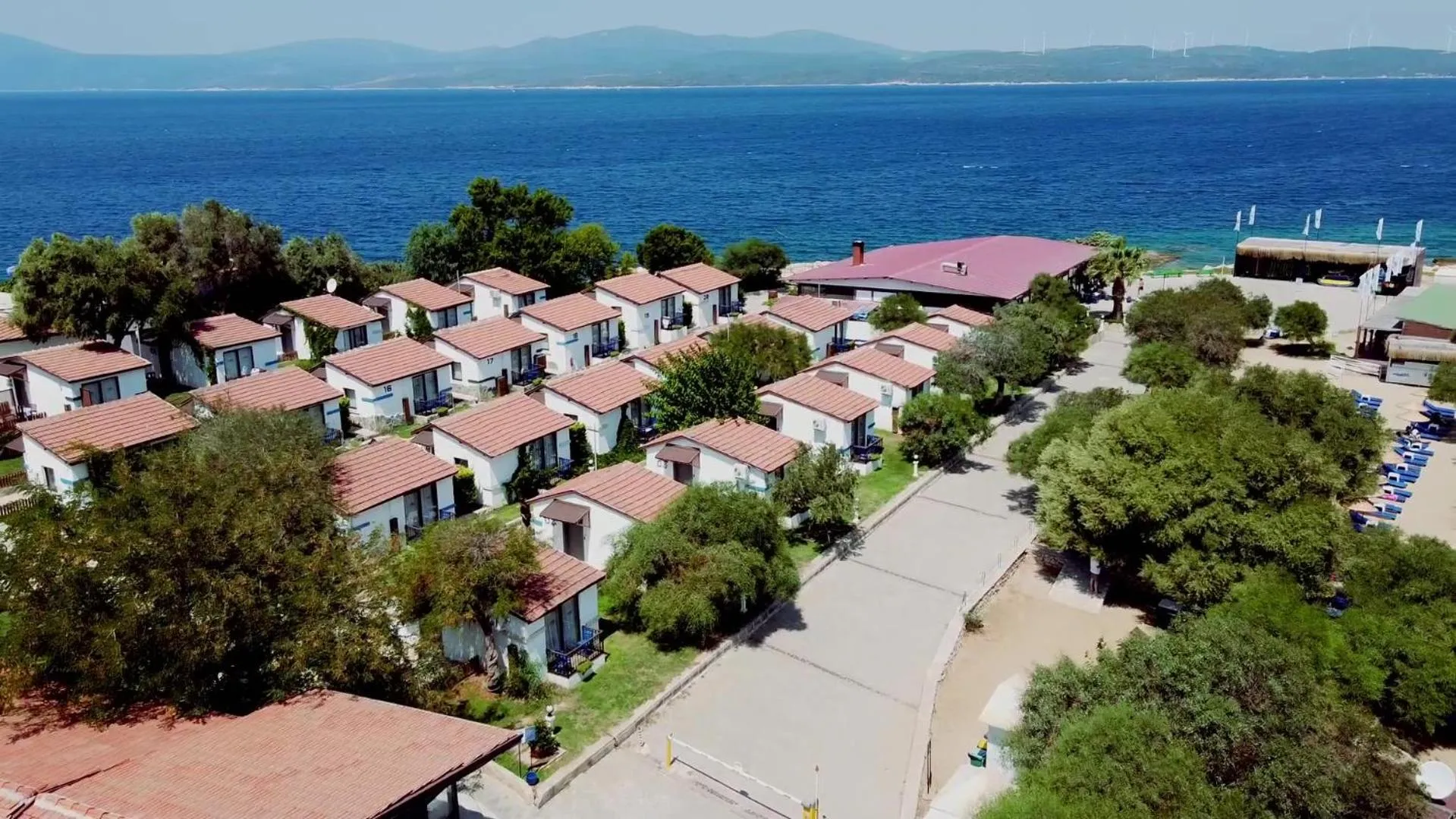 Sea view in Maya Bistro Hotel & Beach