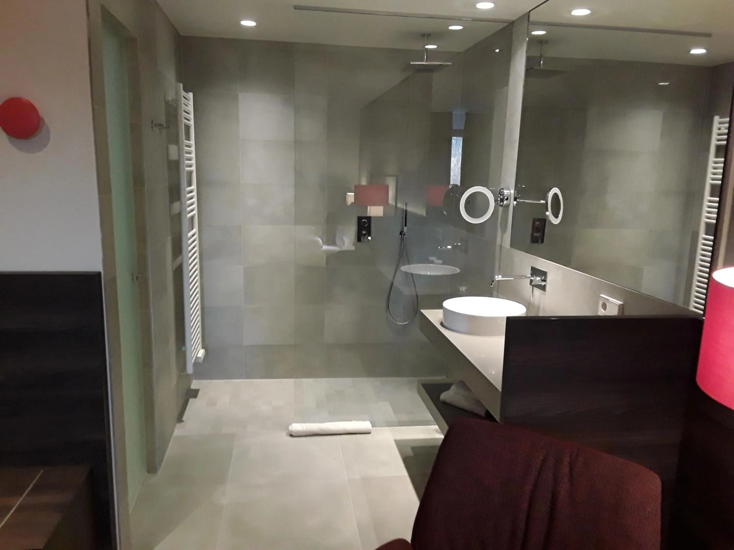 Shower in Hostellerie Stafelter