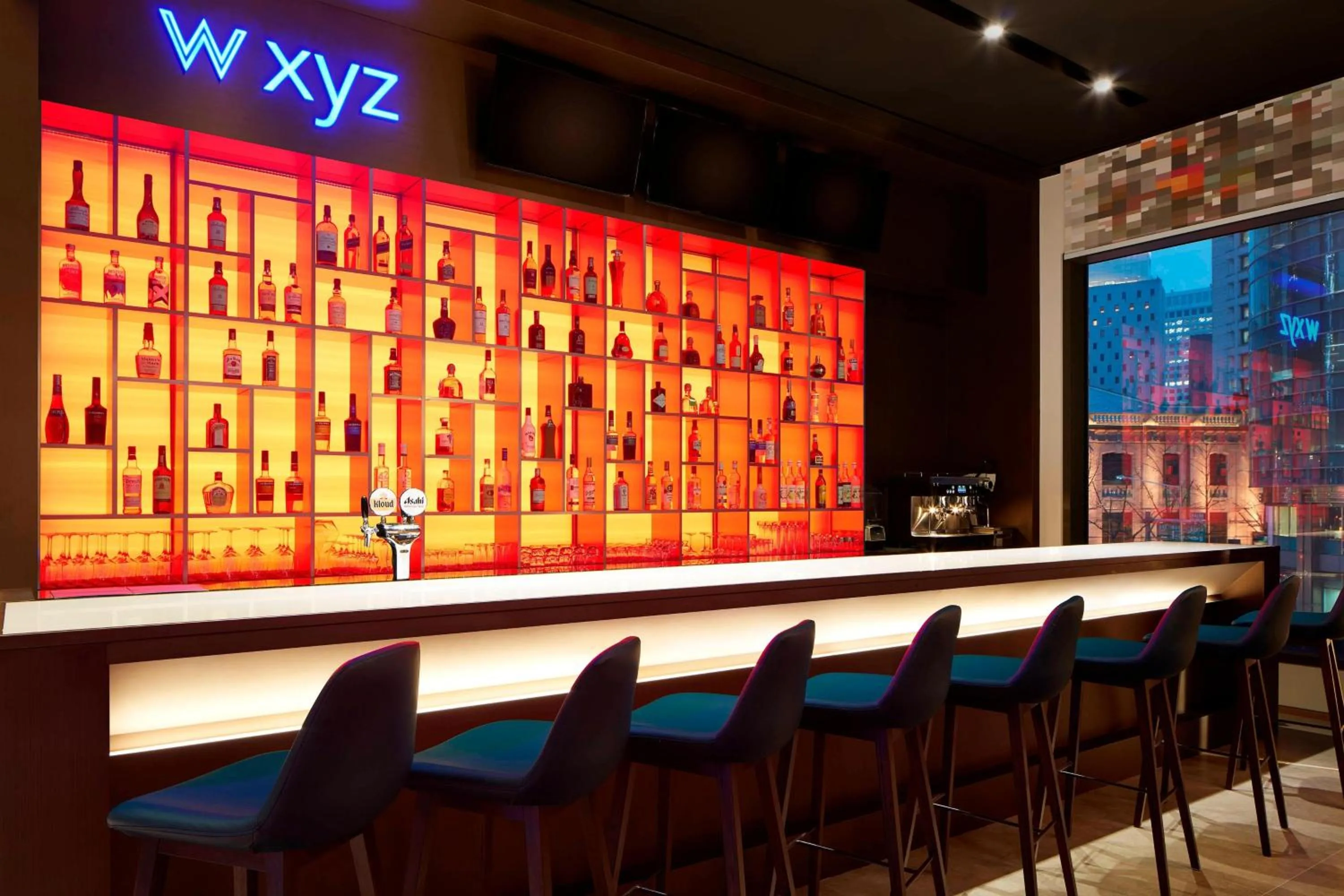 Lounge or bar in Aloft Seoul Myeongdong