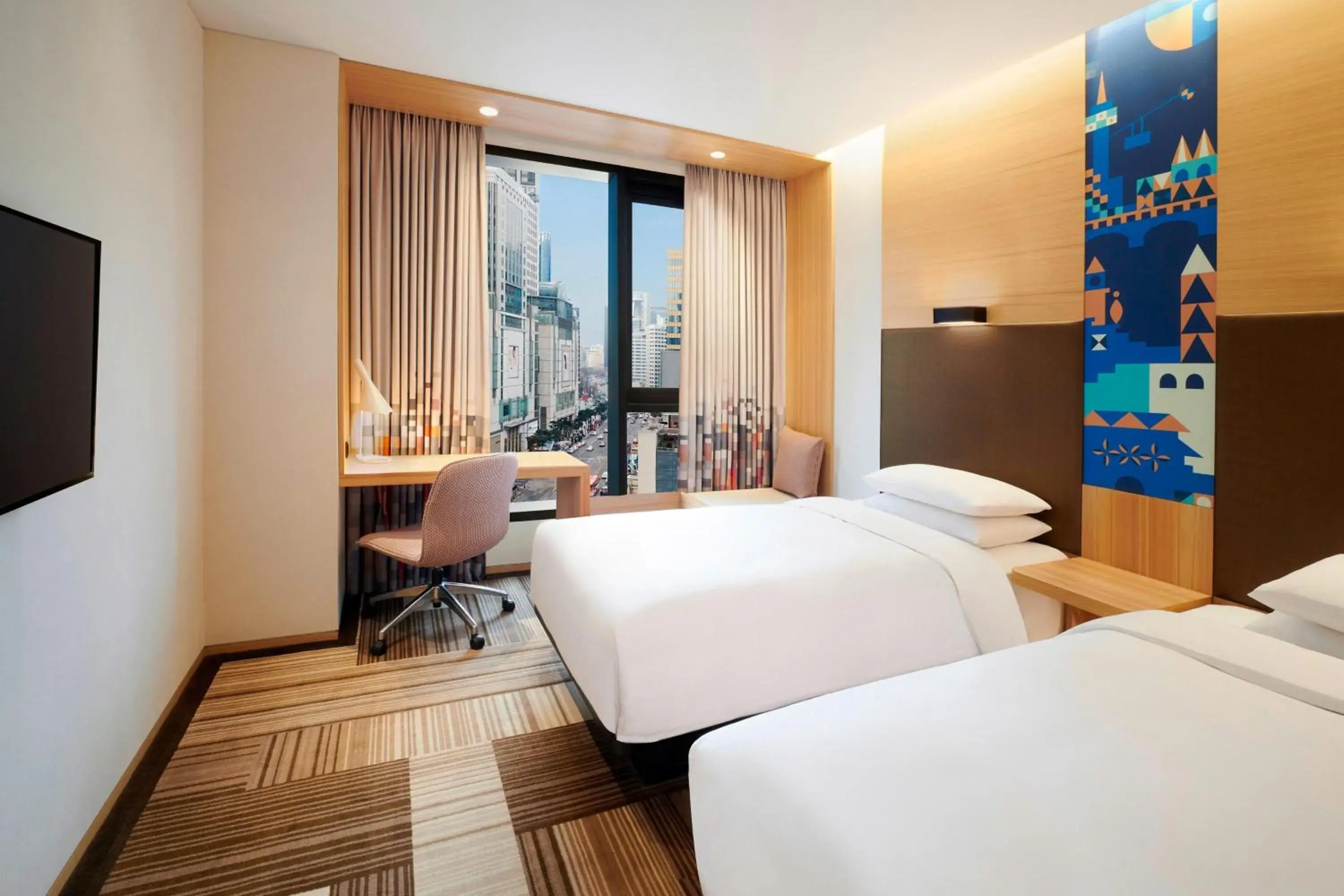 Aloft Room, 2 Twin/Single Beds in Aloft Seoul Myeongdong Aloft Room, 2 Twin/Single Beds in Aloft Seoul Myeongdong