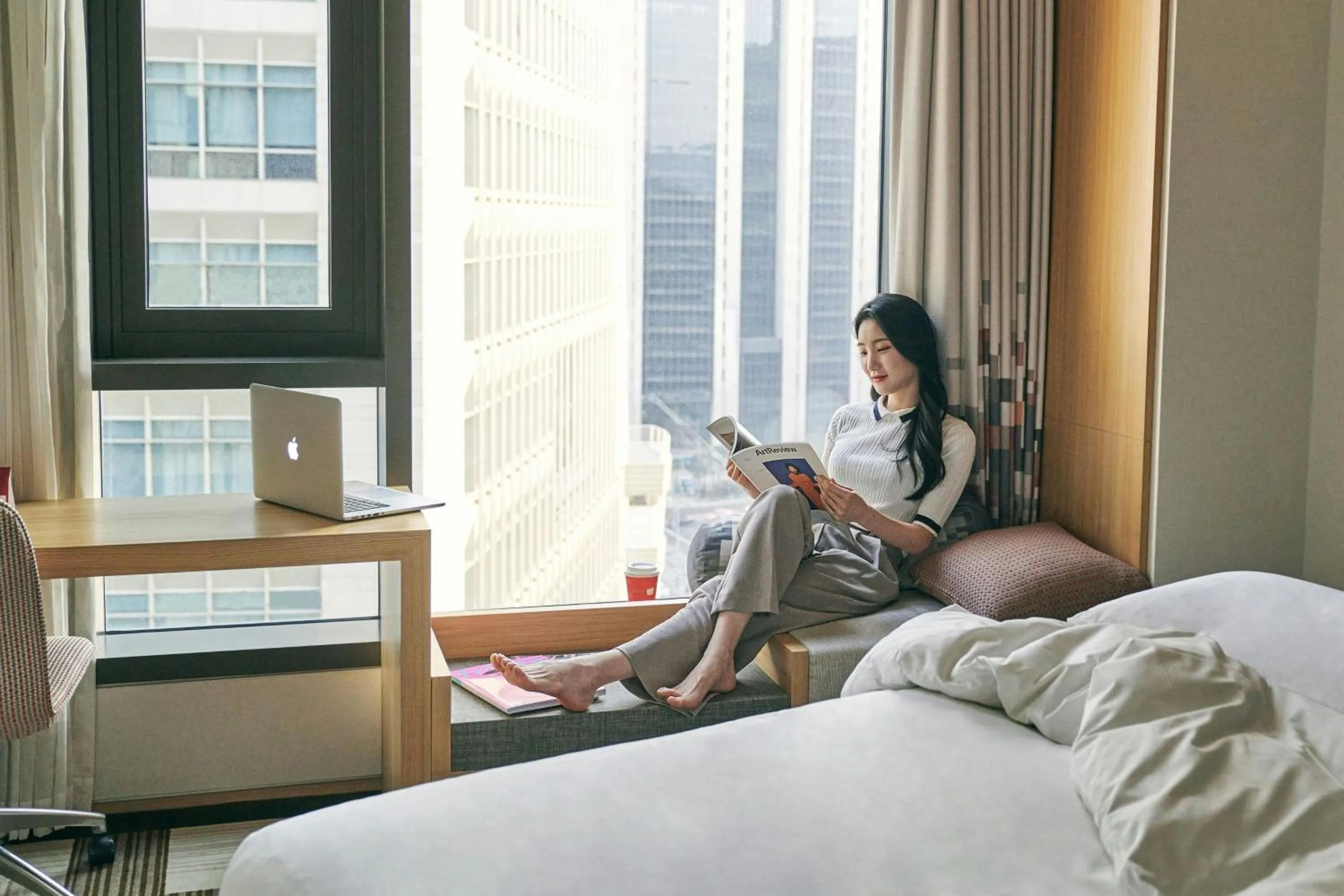Photo of the whole room, Bed in Aloft Seoul Myeongdong