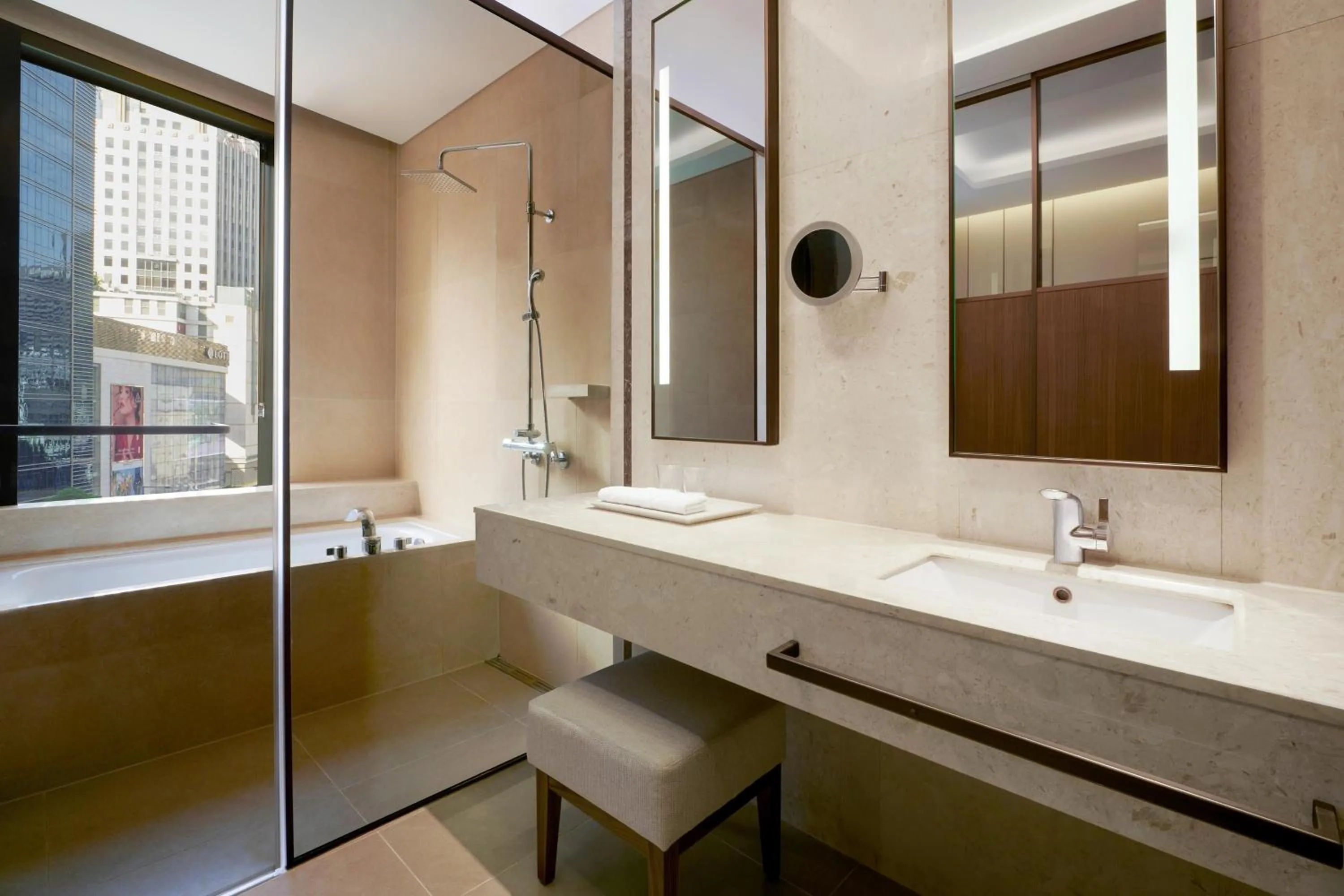 Bathroom in Aloft Seoul Myeongdong