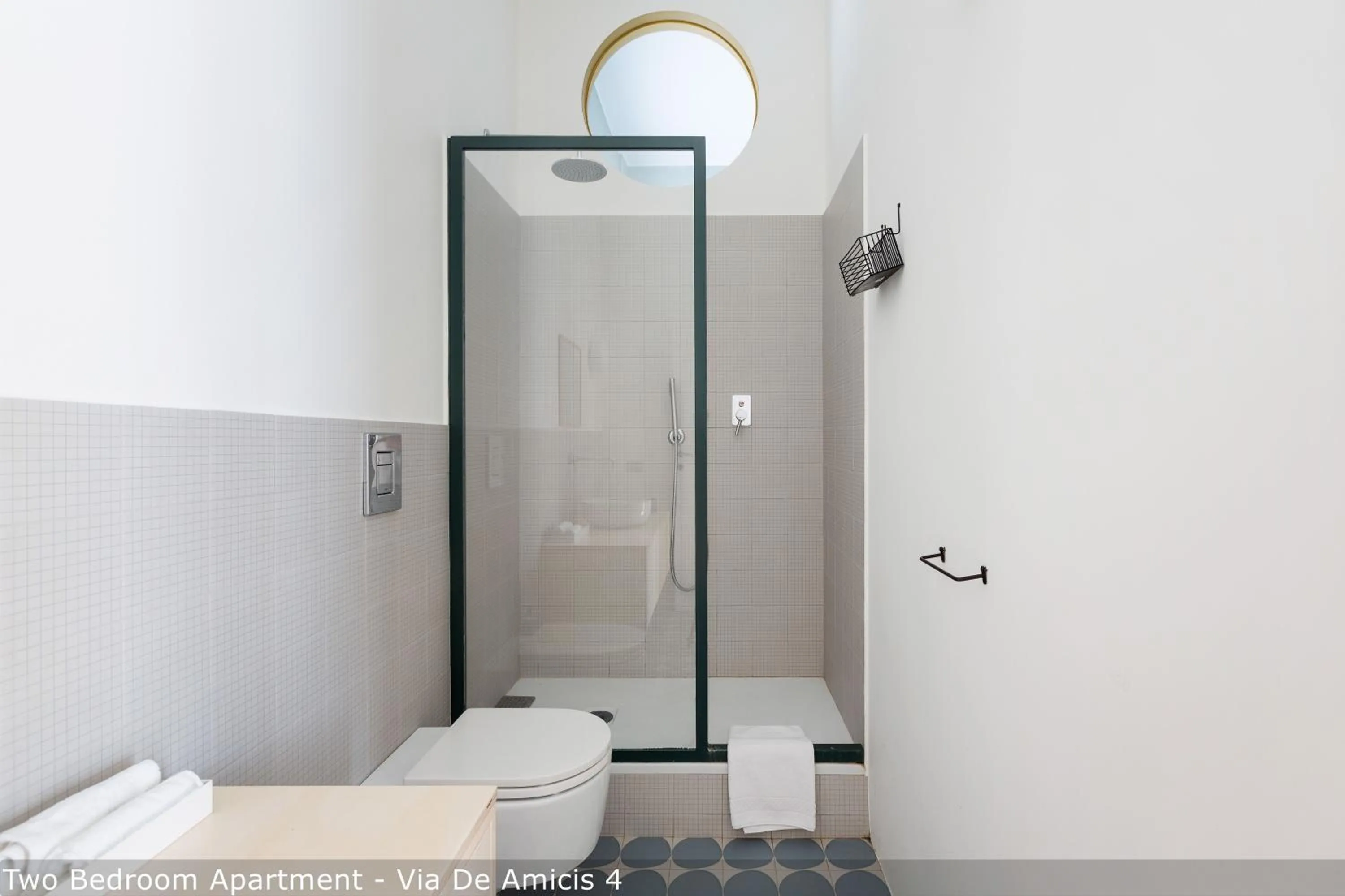 Shower in Brera Apartments in Porta Ticinese