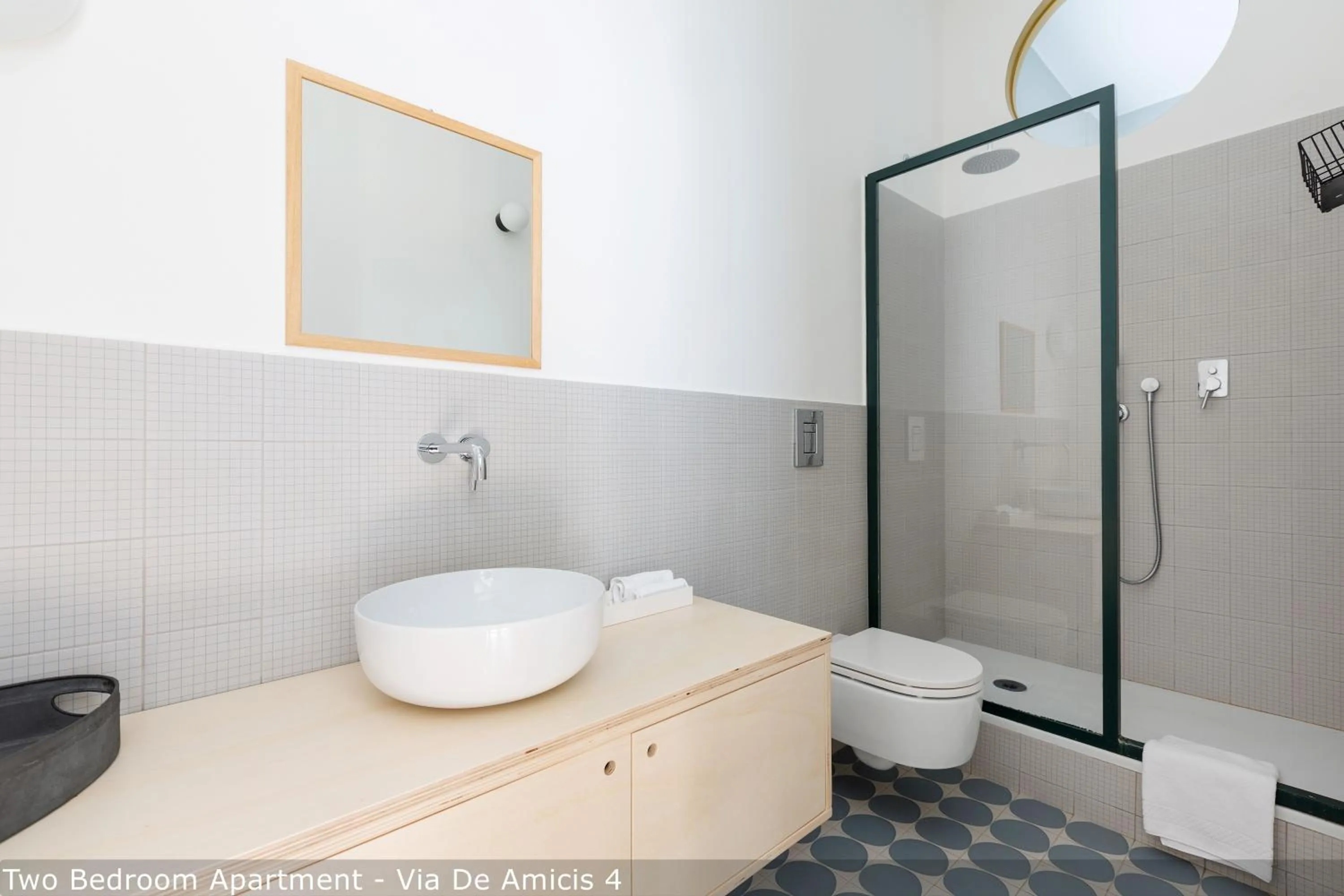 Shower in Brera Apartments in Porta Ticinese