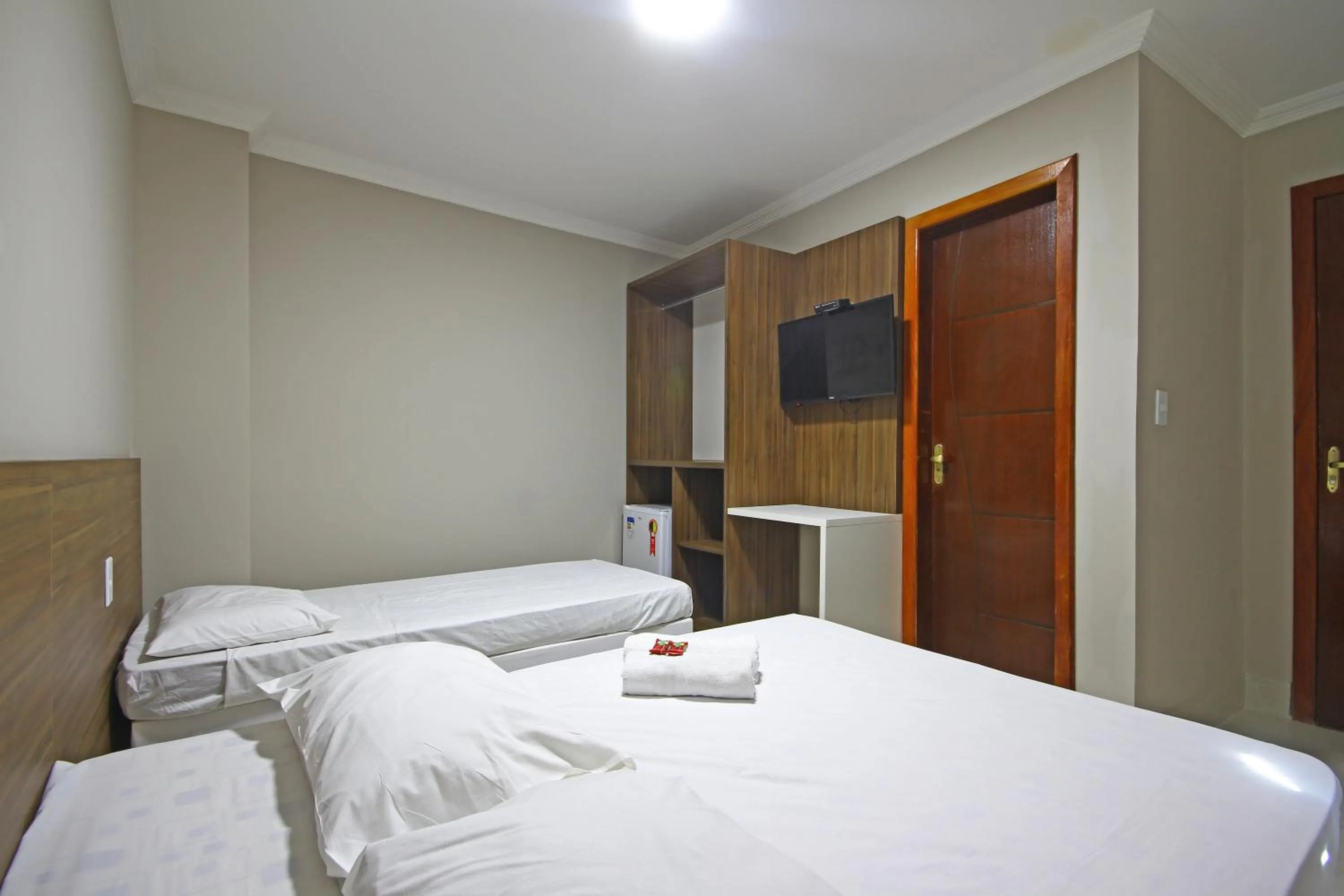 Bedroom, Bed in MDJ Pousada