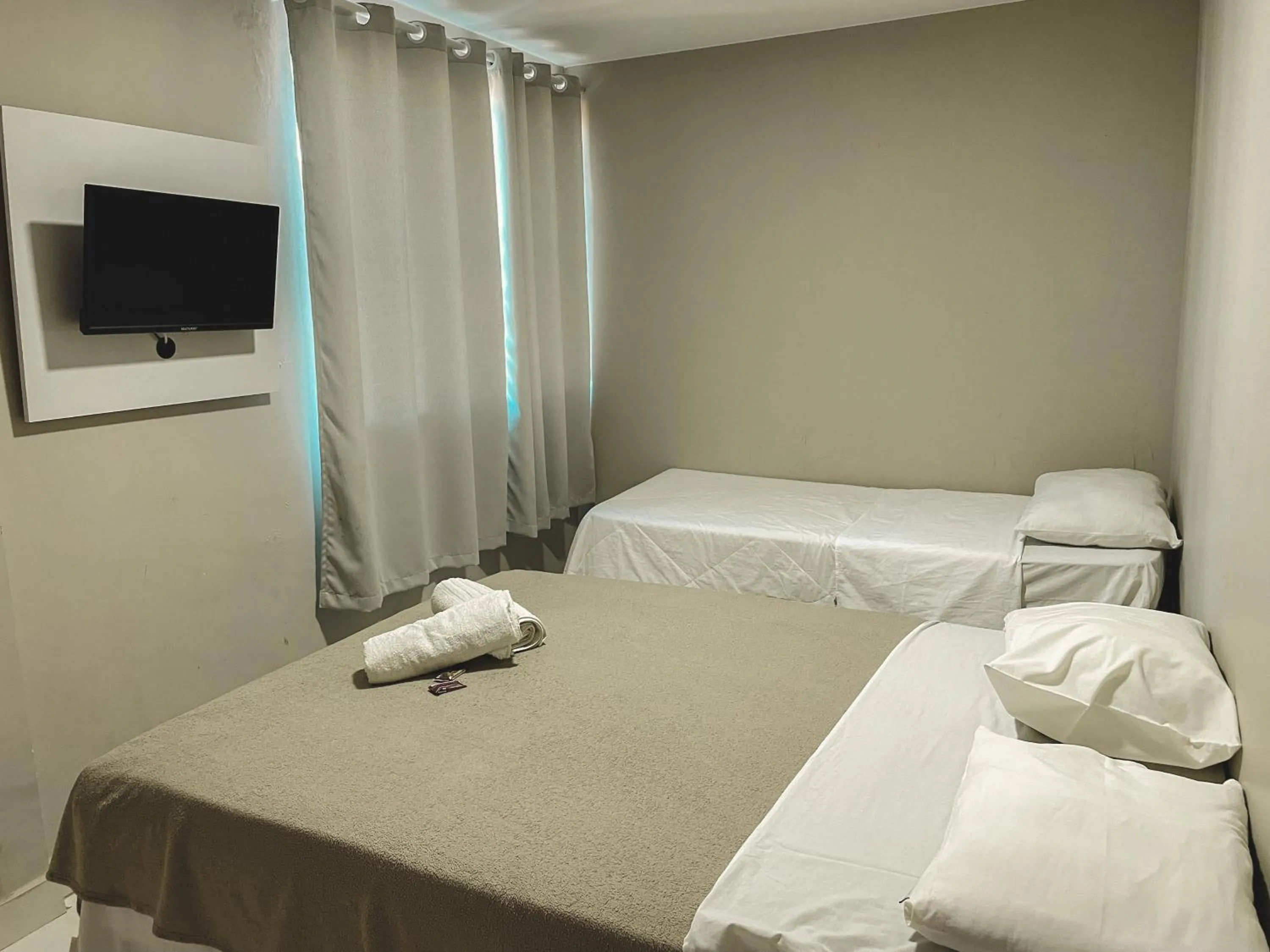 Bedroom, Bed in MDJ Pousada