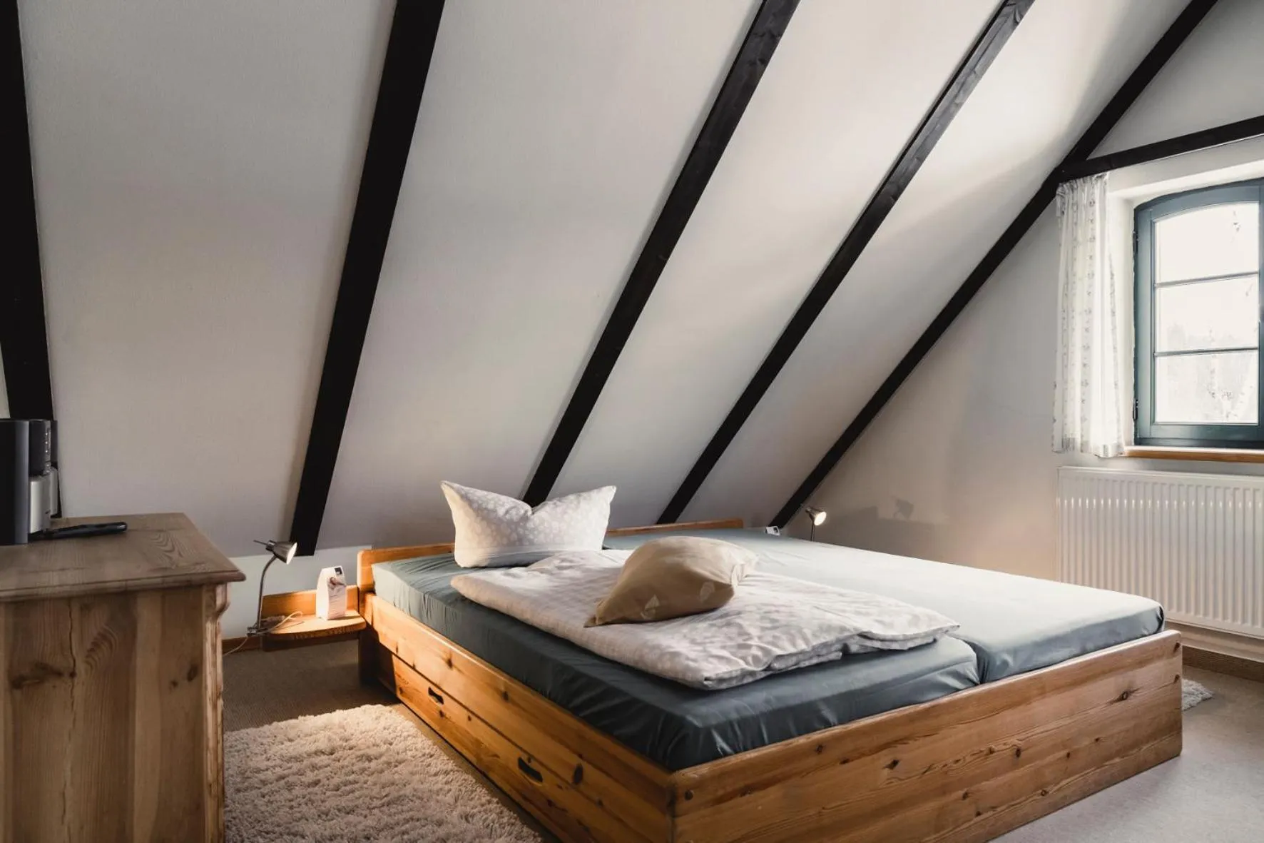 Bedroom, Bed in Altsächsischer Gasthof Kleines Vorwerk