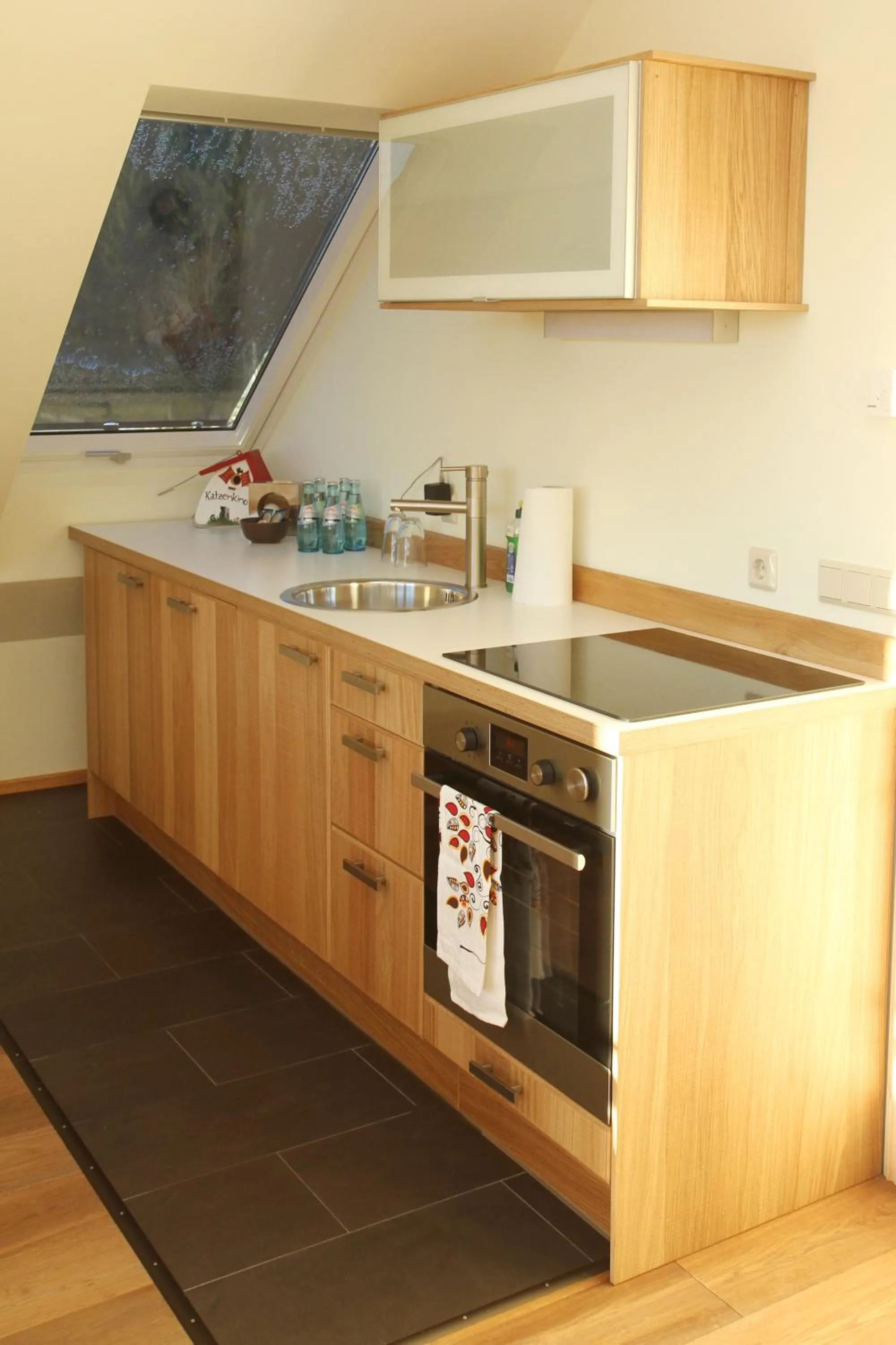 Kitchen or kitchenette in Altsächsischer Gasthof Kleines Vorwerk