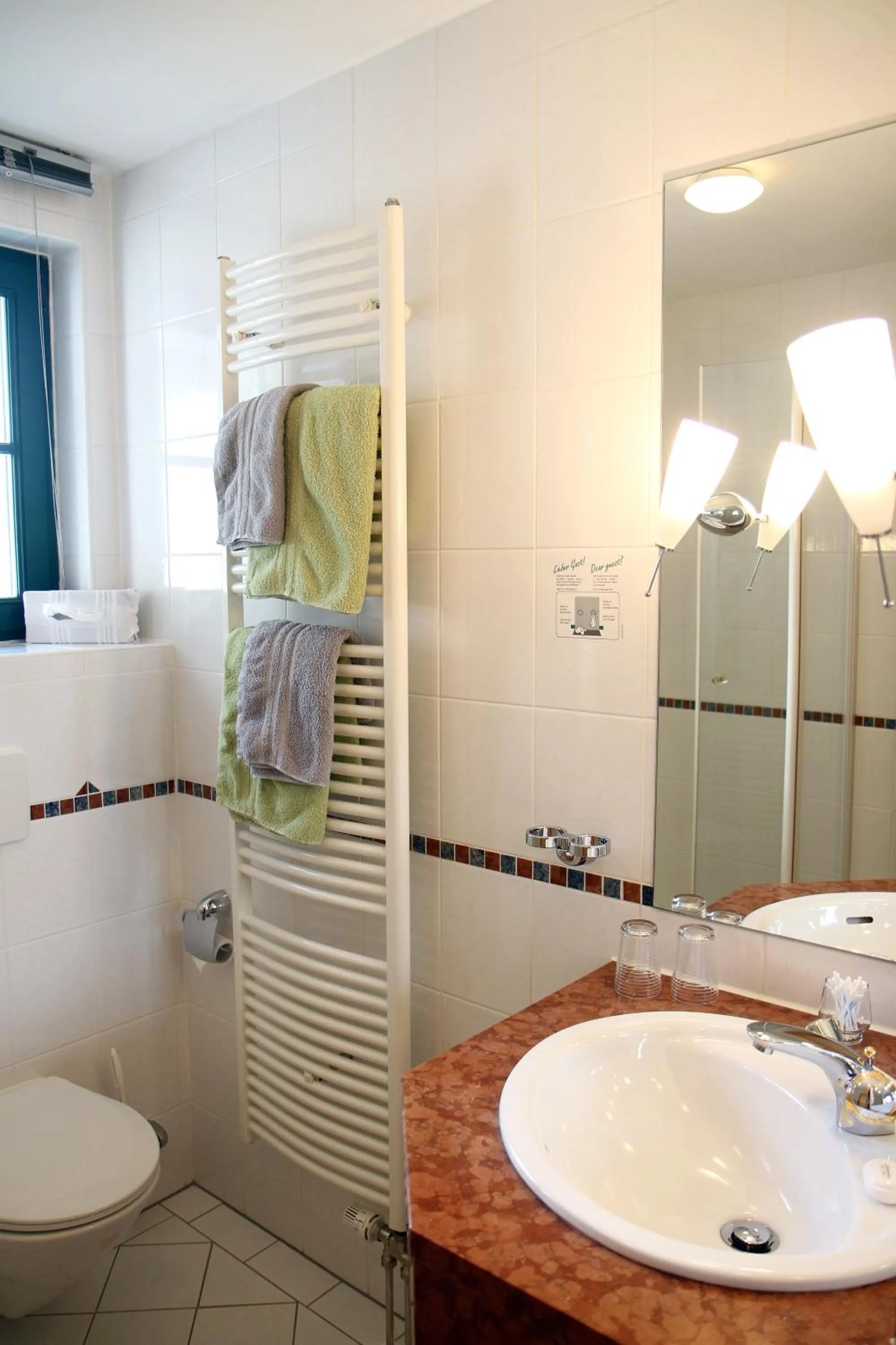 Bathroom in Altsächsischer Gasthof Kleines Vorwerk