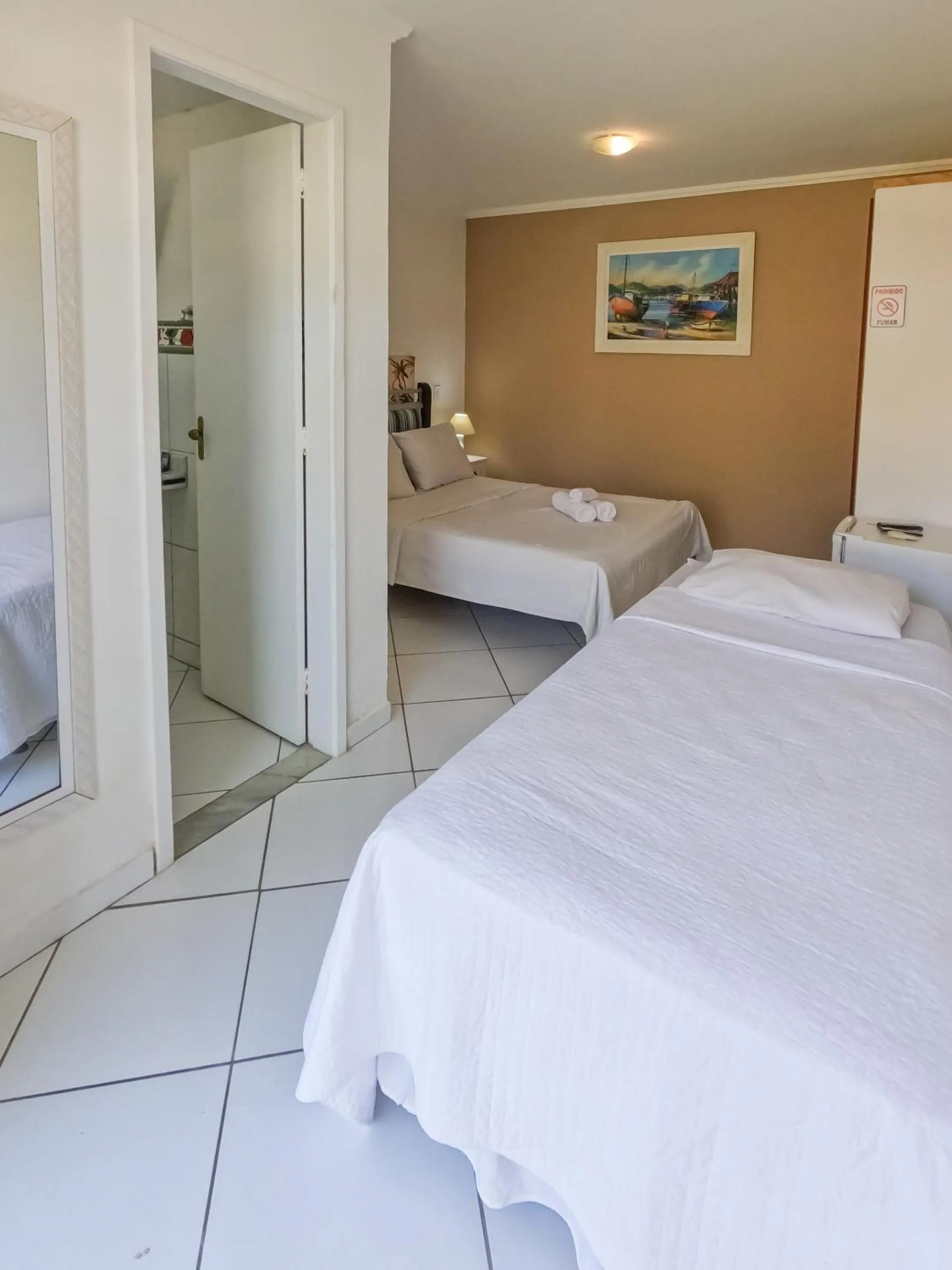 Bed in Pousada Kairos & Spa em Búzios