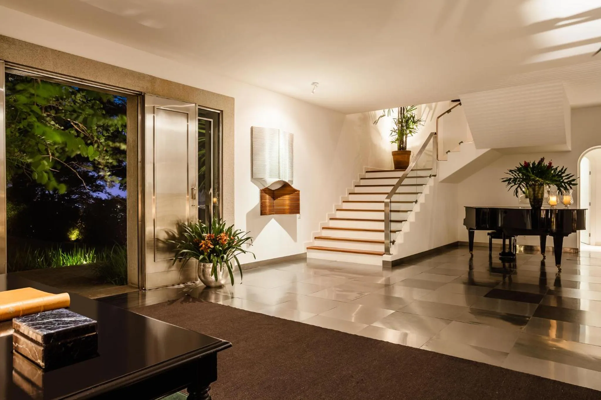 Lobby or reception in Vila Santa Teresa