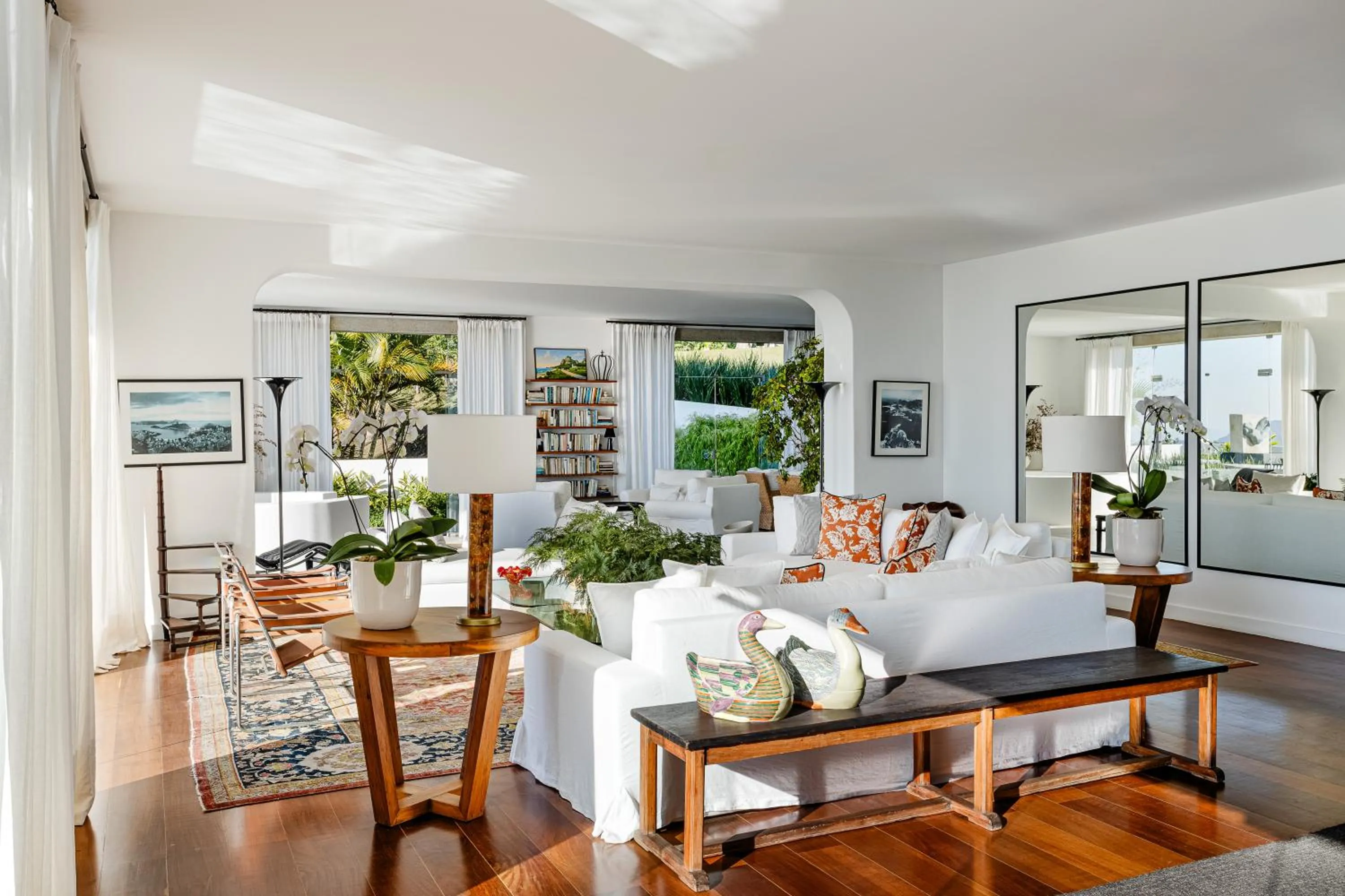 Living room in Vila Santa Teresa