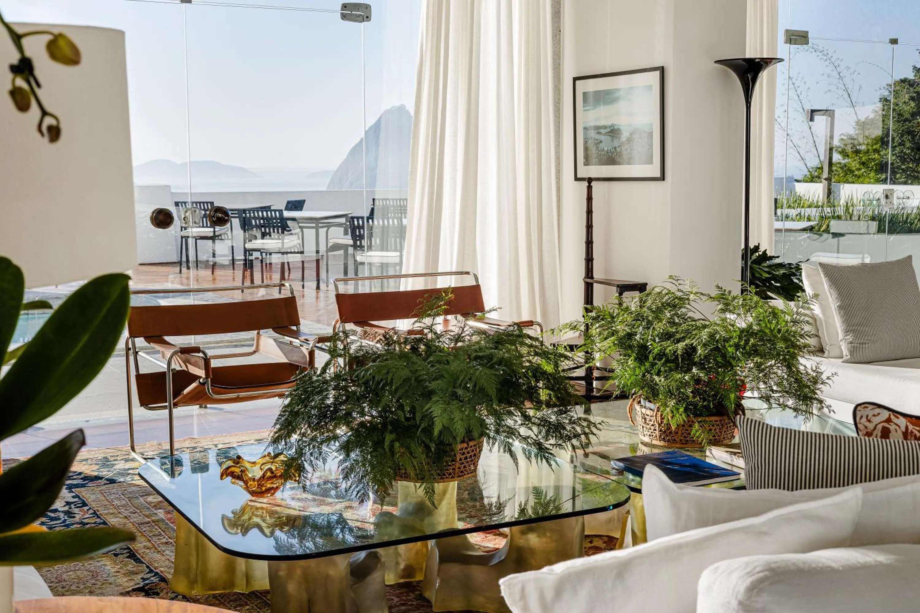 Living room in Vila Santa Teresa