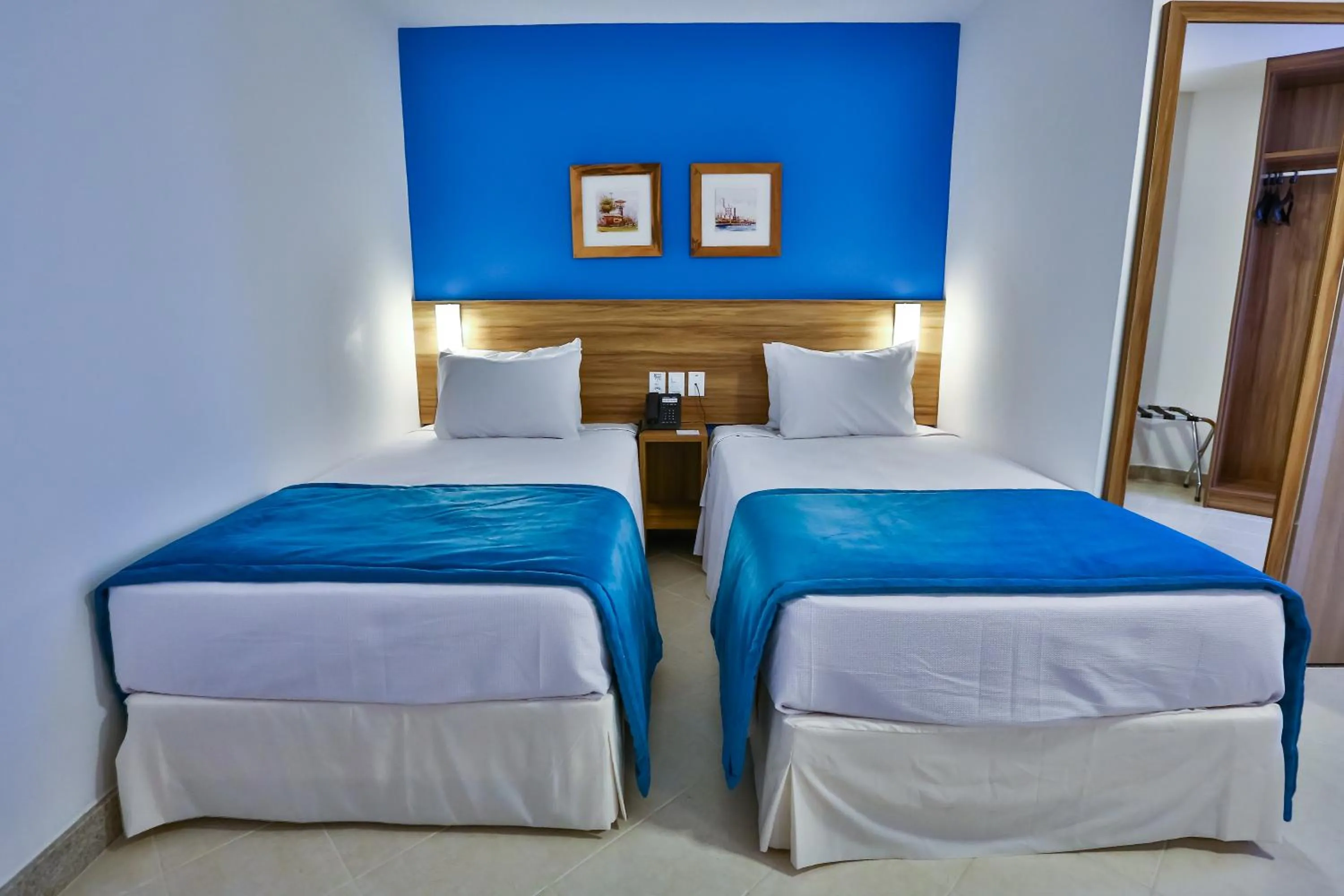 Bed in ARCUS Hotel Aracaju
