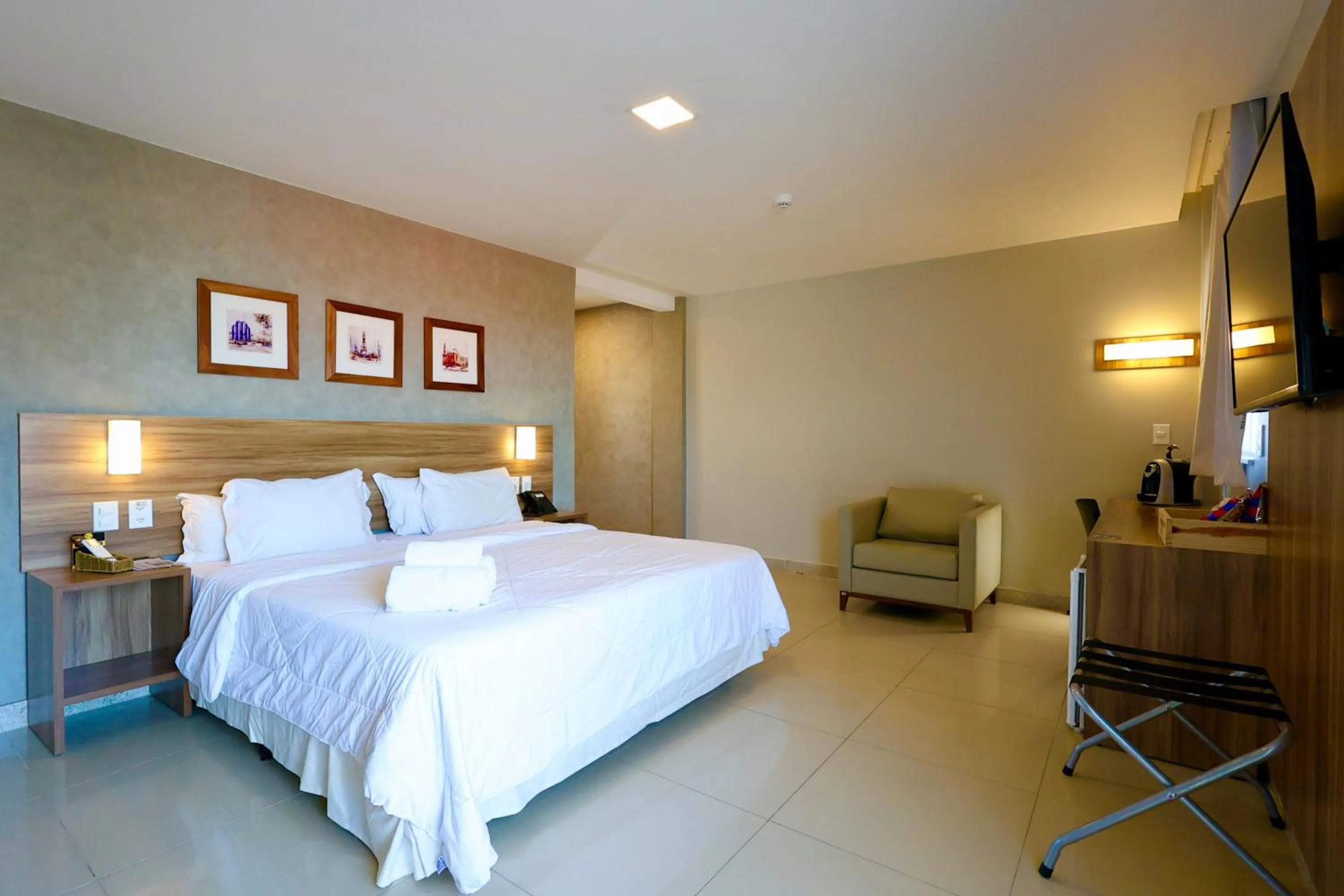 Bed in ARCUS Hotel Aracaju