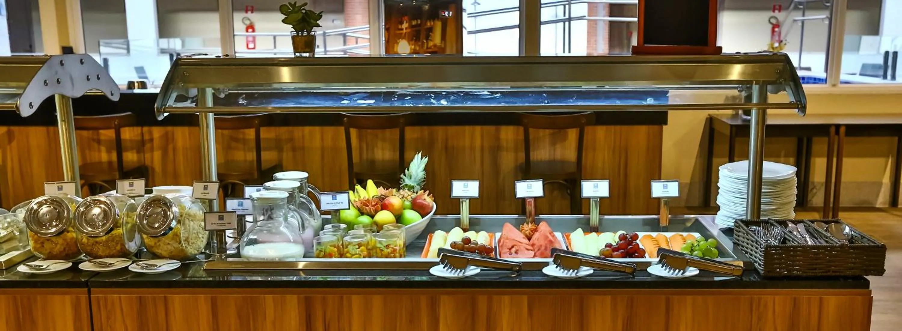 Buffet breakfast in ARCUS Hotel Aracaju