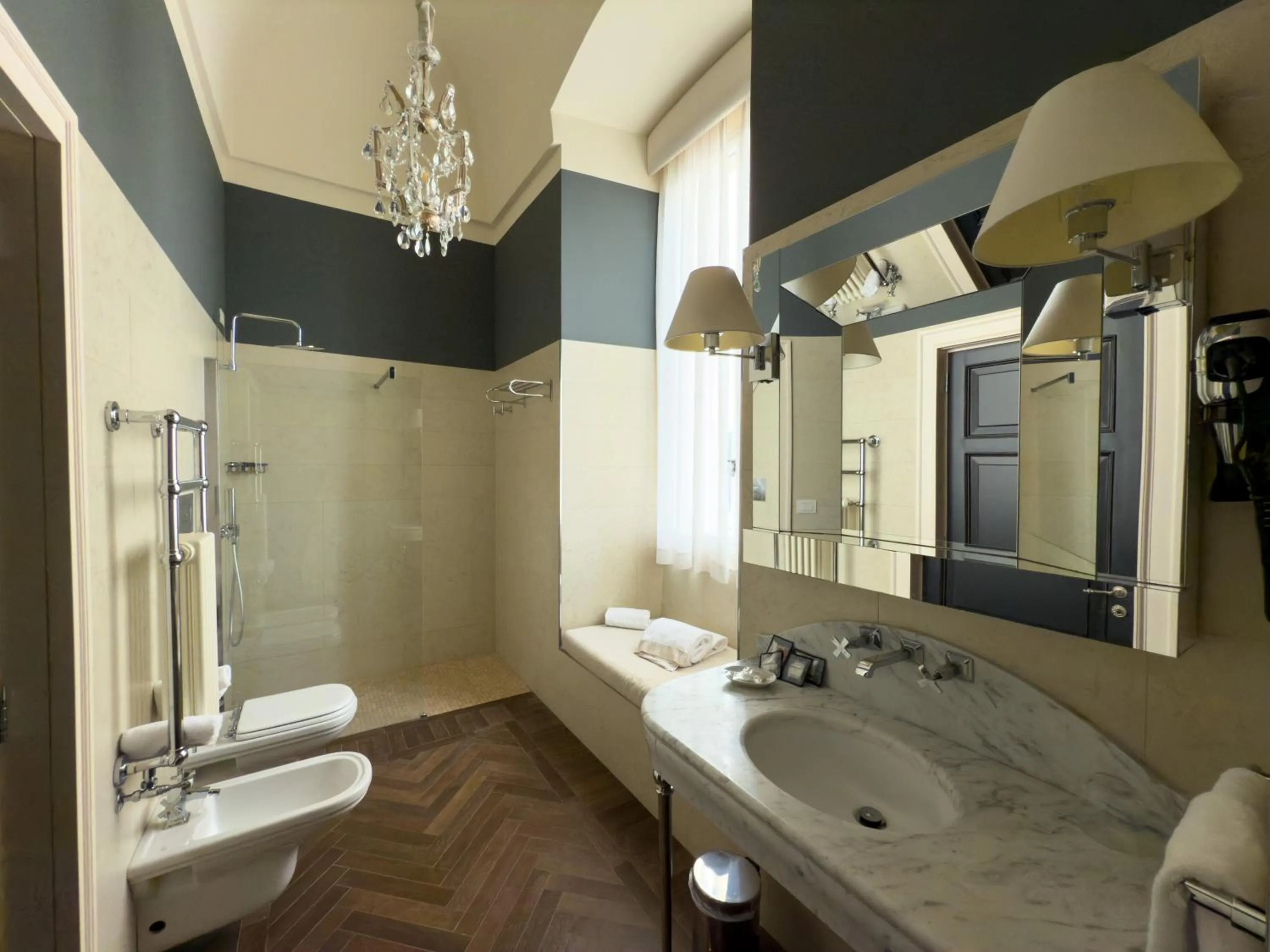 Shower in Relais Il Santissimo