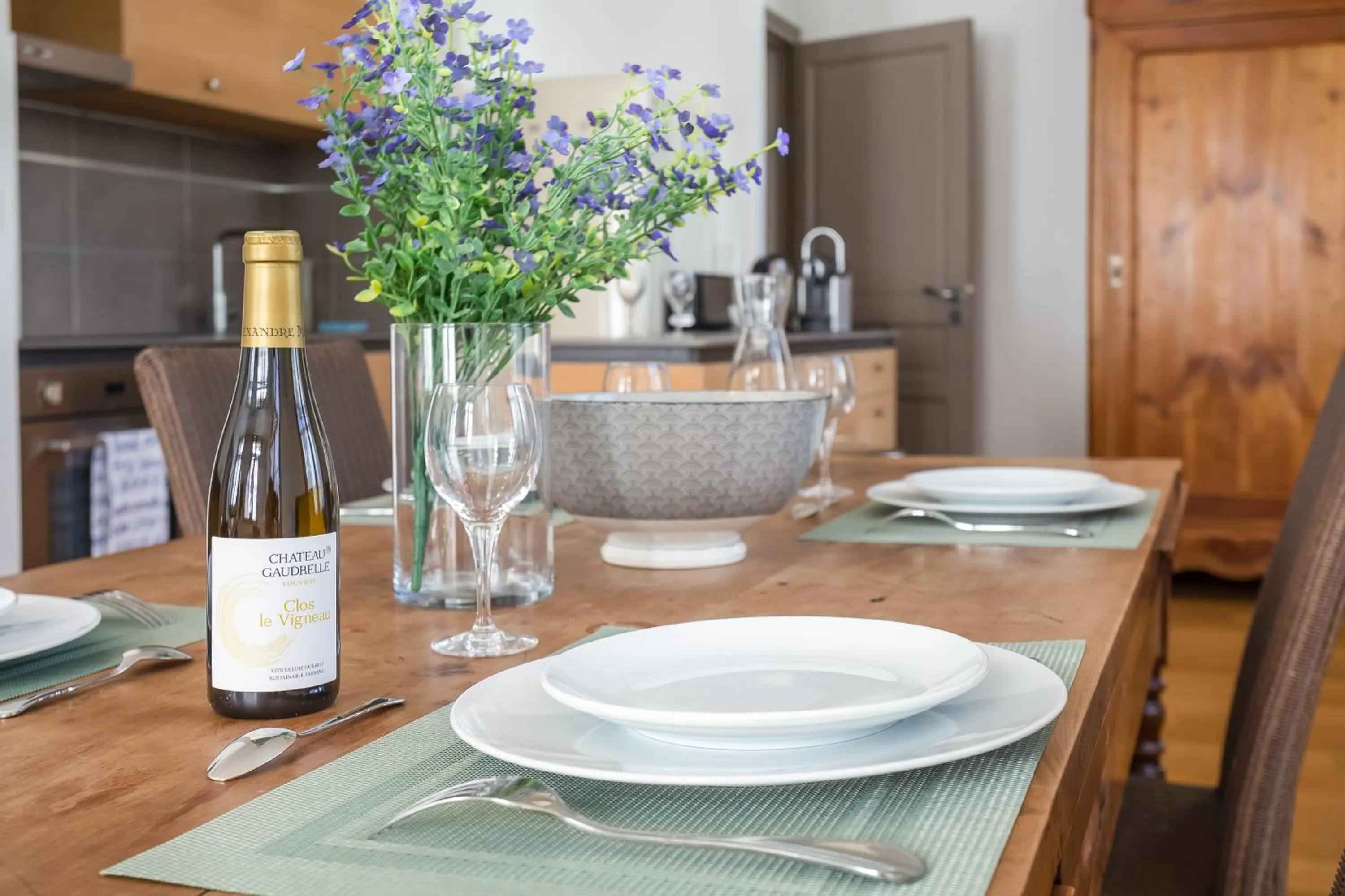 Dining area in Résidence de Tourisme Central Parc Tours