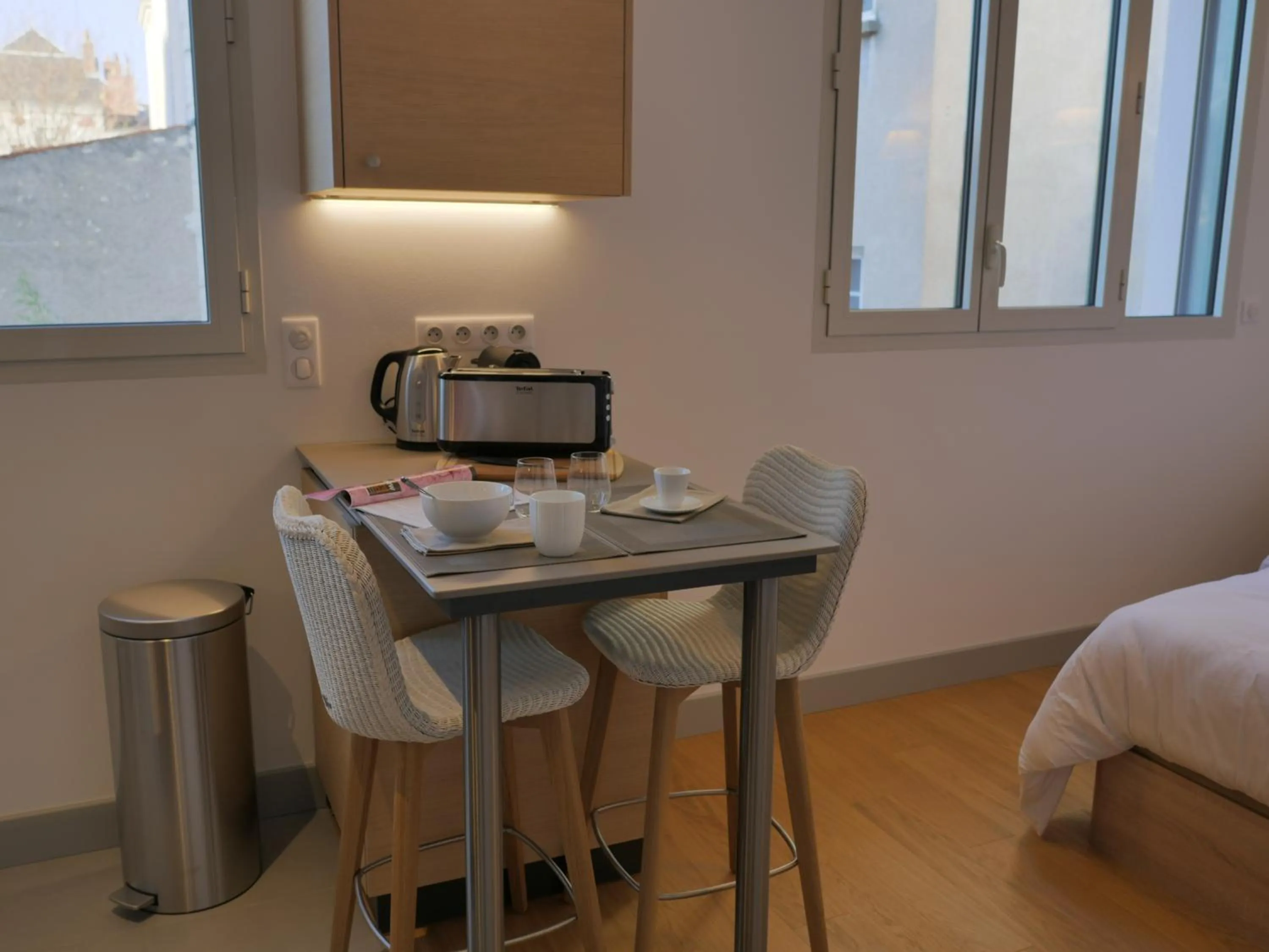 Dining area in Résidence de Tourisme Central Parc Tours