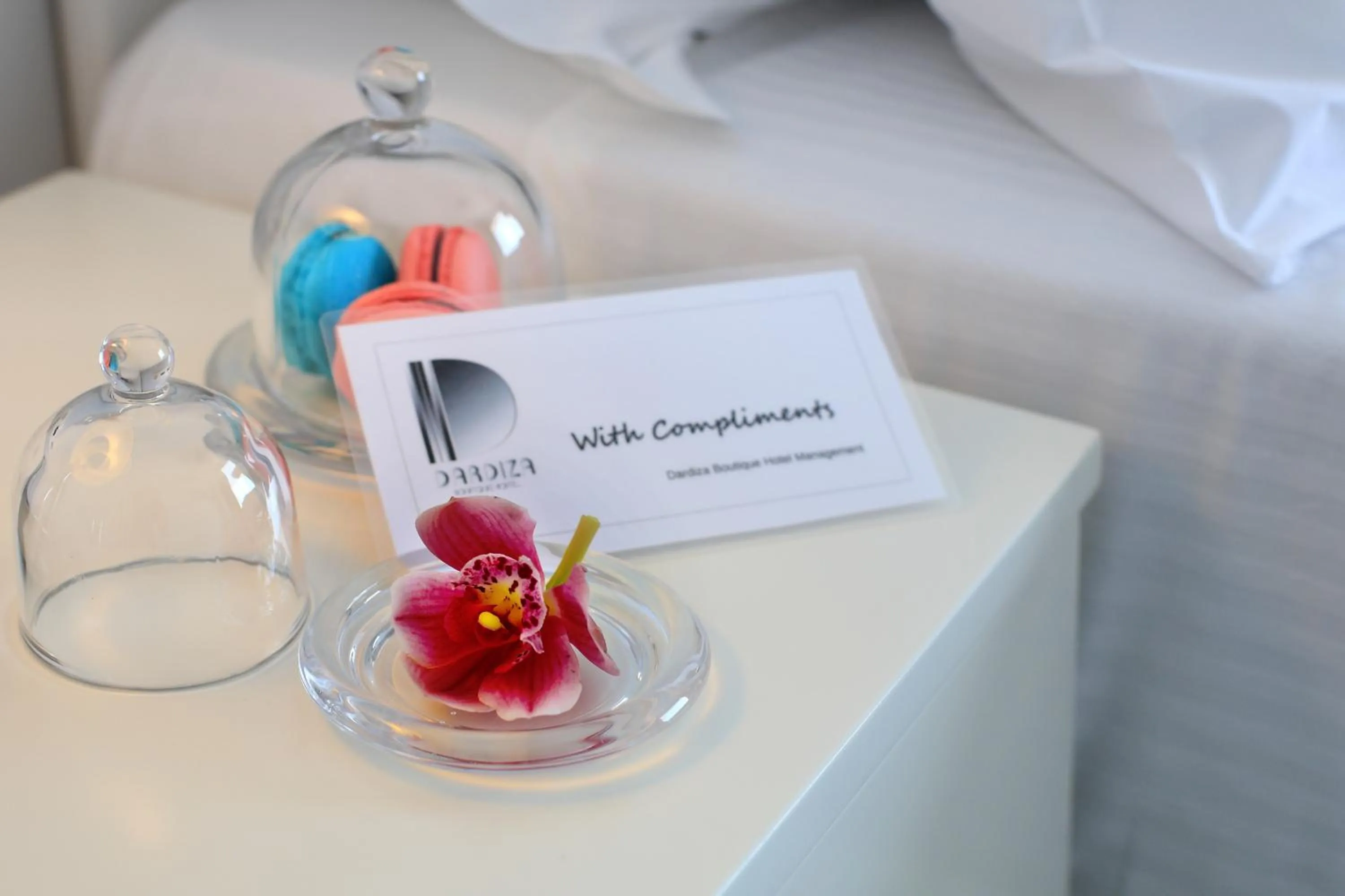 Decorative detail in Dardiza Boutique Hotel